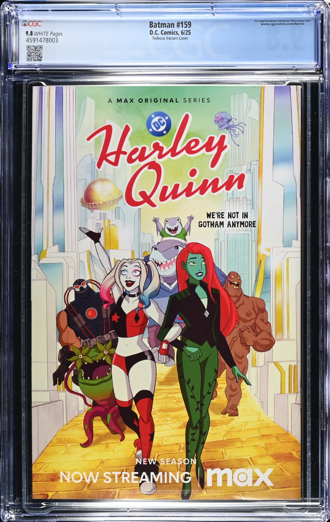 Batman #159 Tedesco Variant CGC 9.8