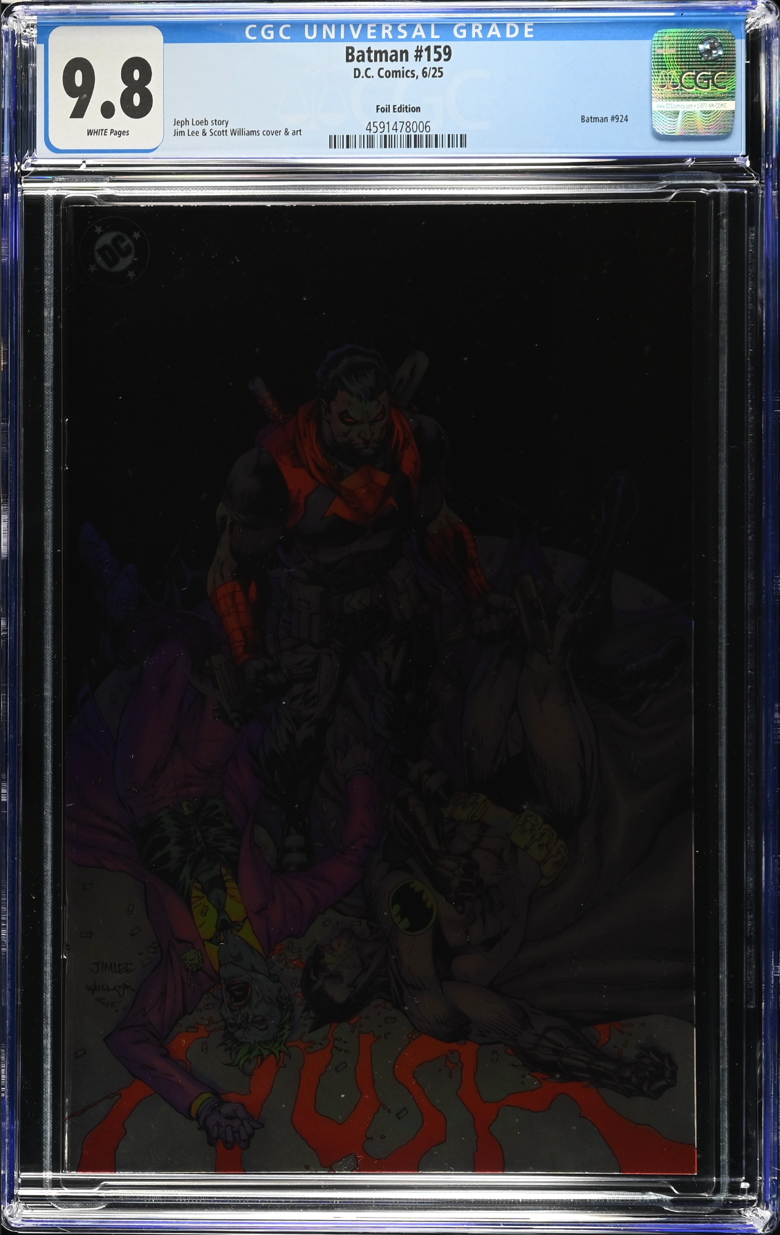 Batman #159 Lee Foil Variant CGC 9.8