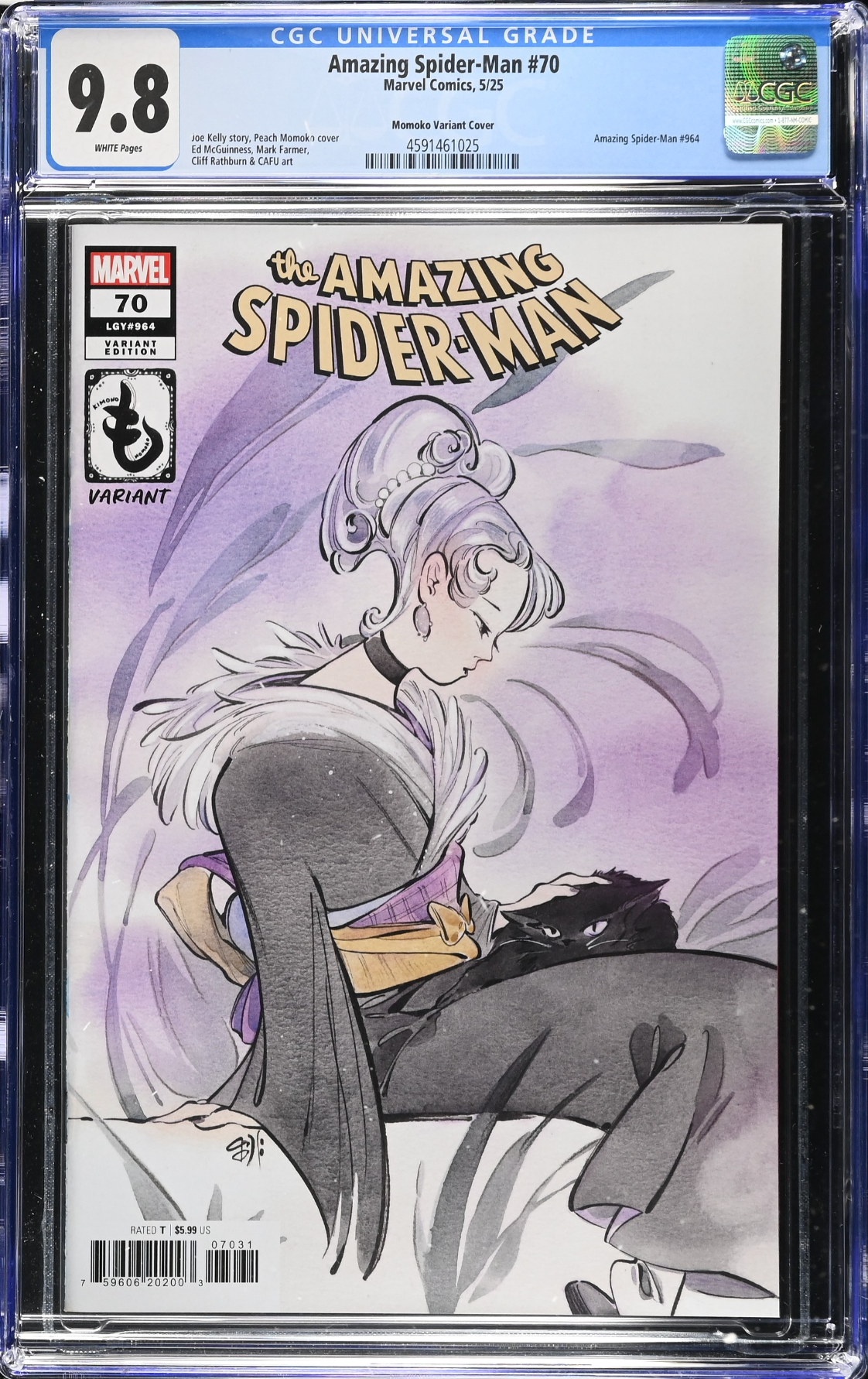Amazing Spider-Man #70 Momoko Variant CGC 9.8