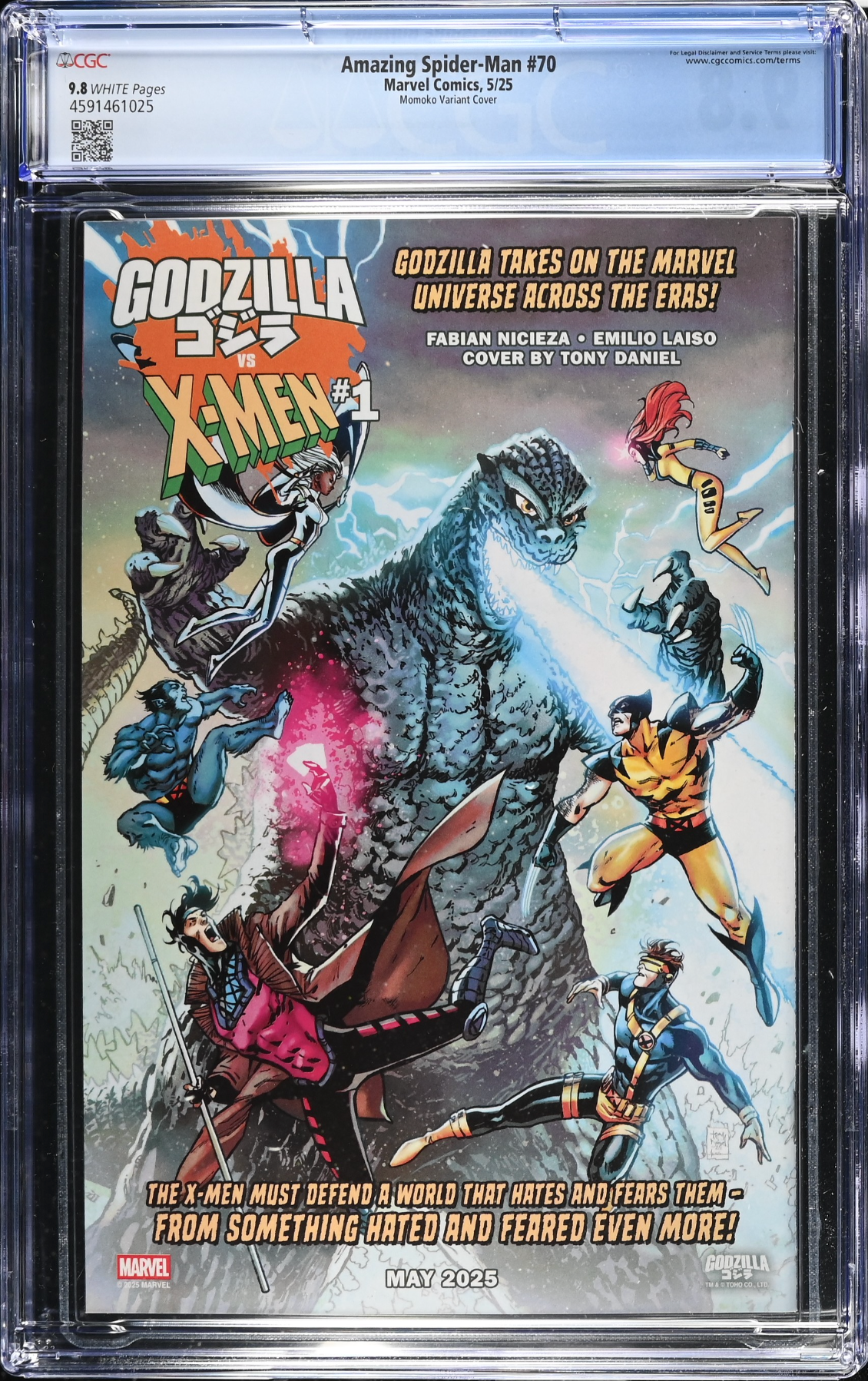 Amazing Spider-Man #70 Momoko Variant CGC 9.8