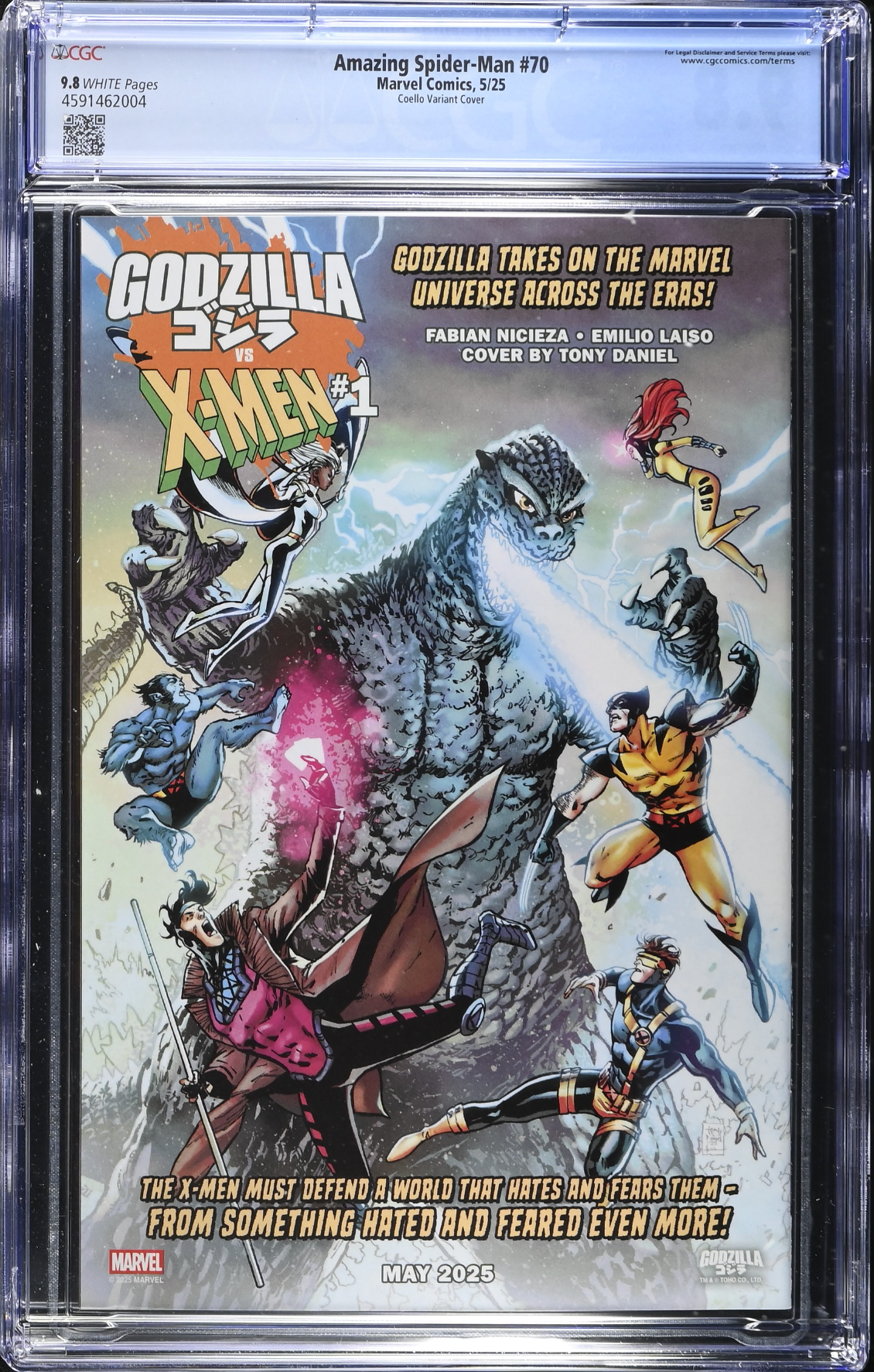 Amazing Spider-Man #70 Coello Variant CGC 9.8