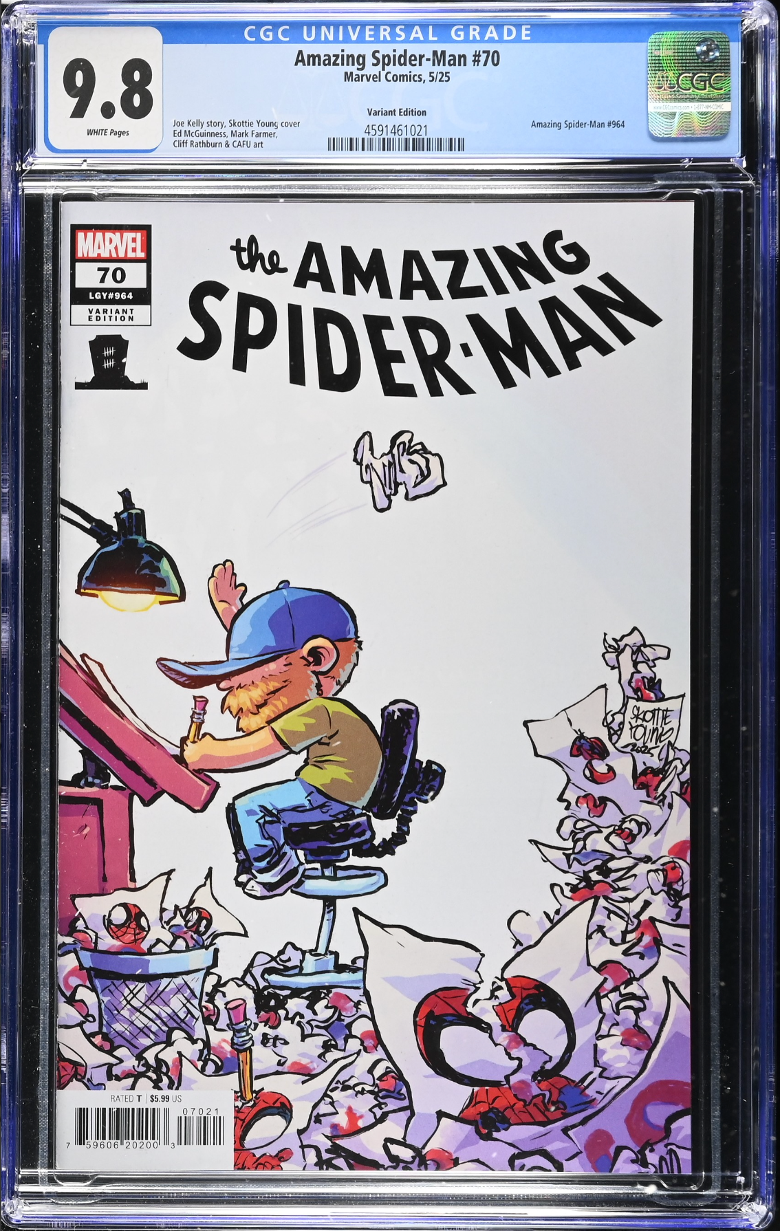 Amazing Spider-Man #70 Young Variant CGC 9.8