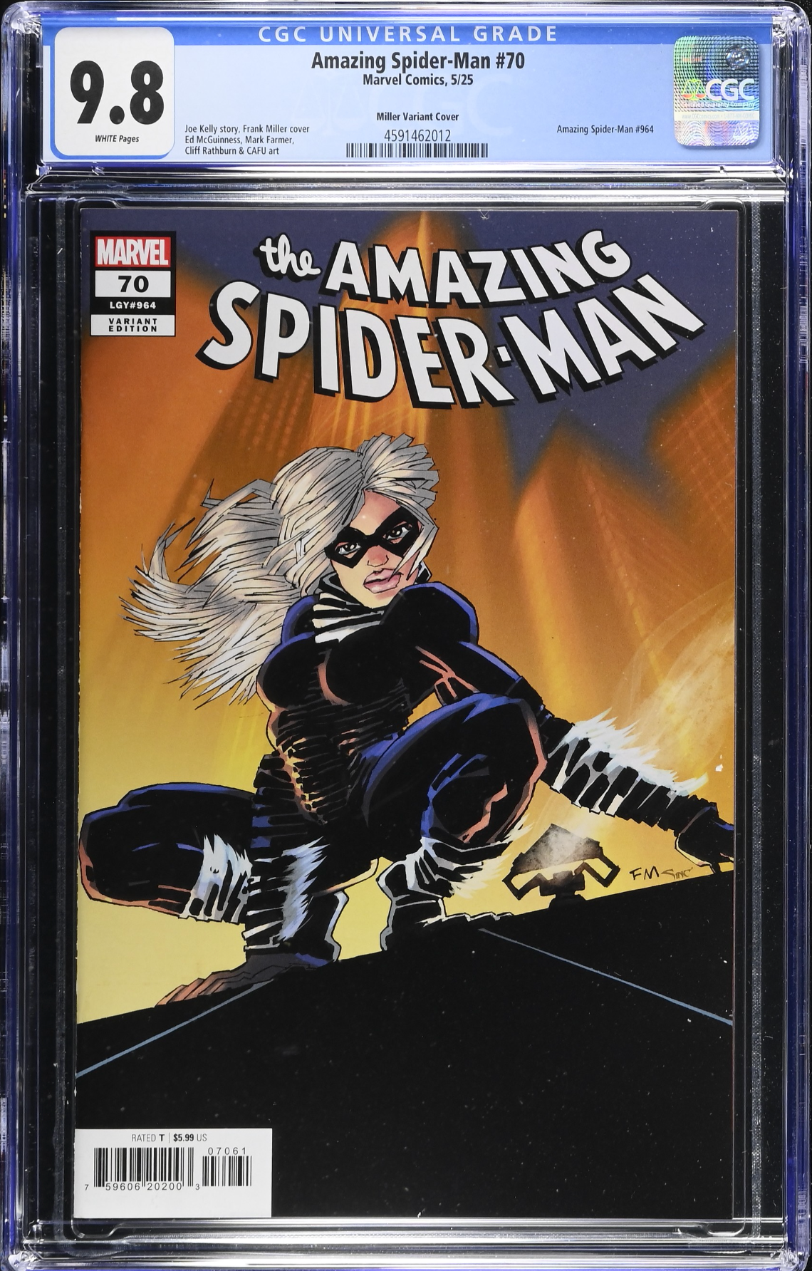 Amazing Spider-Man #70 Miiller Variant CGC 9.8