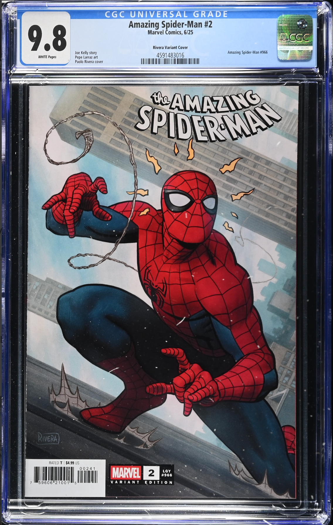 Amazing Spider-Man #2 Rivera Variant CGC 9.8