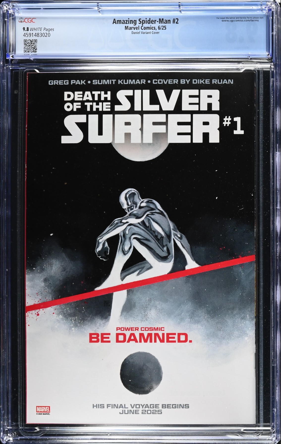 Amazing Spider-Man #2 Daniel 1:25 Retailer Incentive Variant CGC 9.8