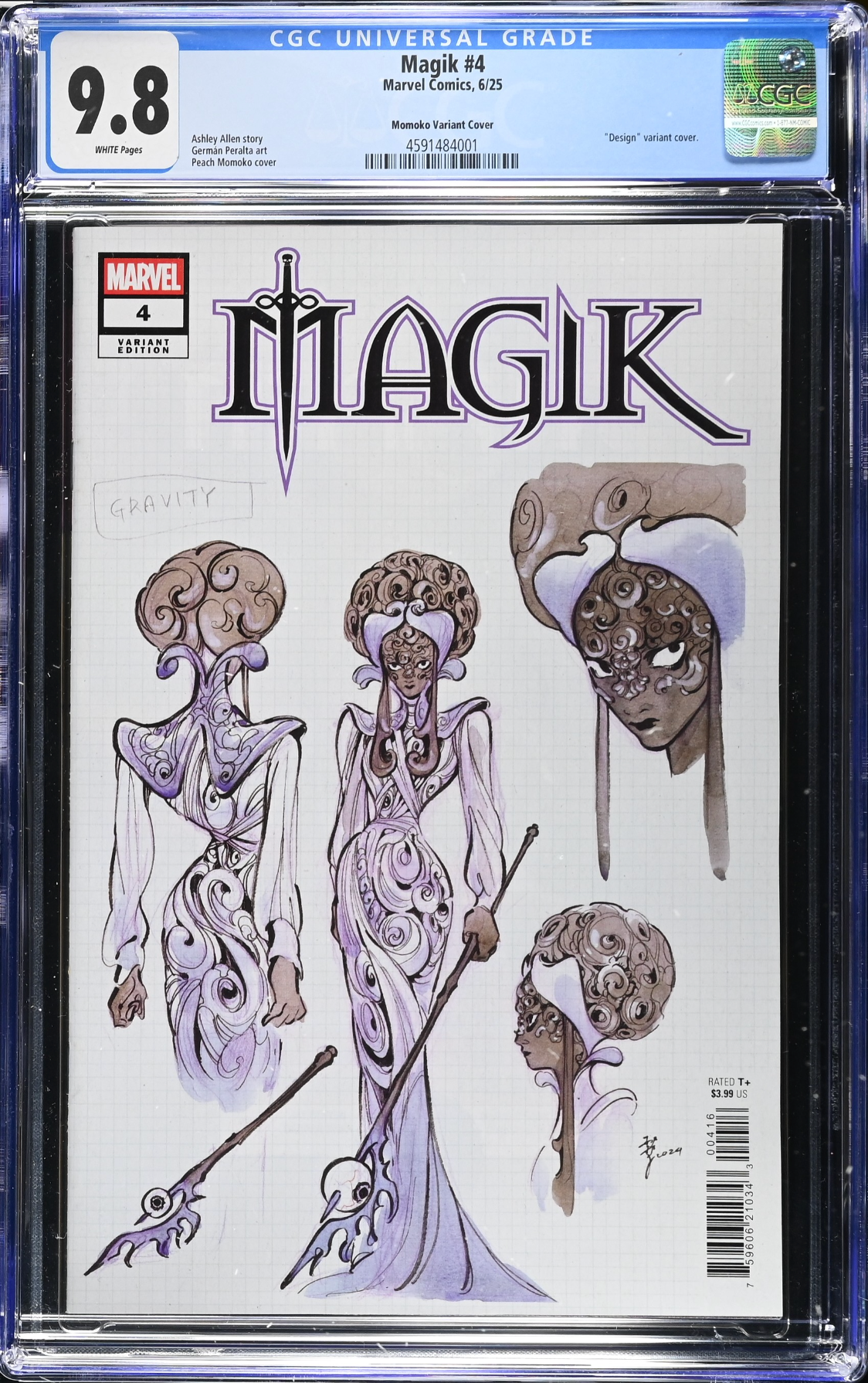 Magik #4 Momoko 1:10 Retailer Incentive CGC 9.8