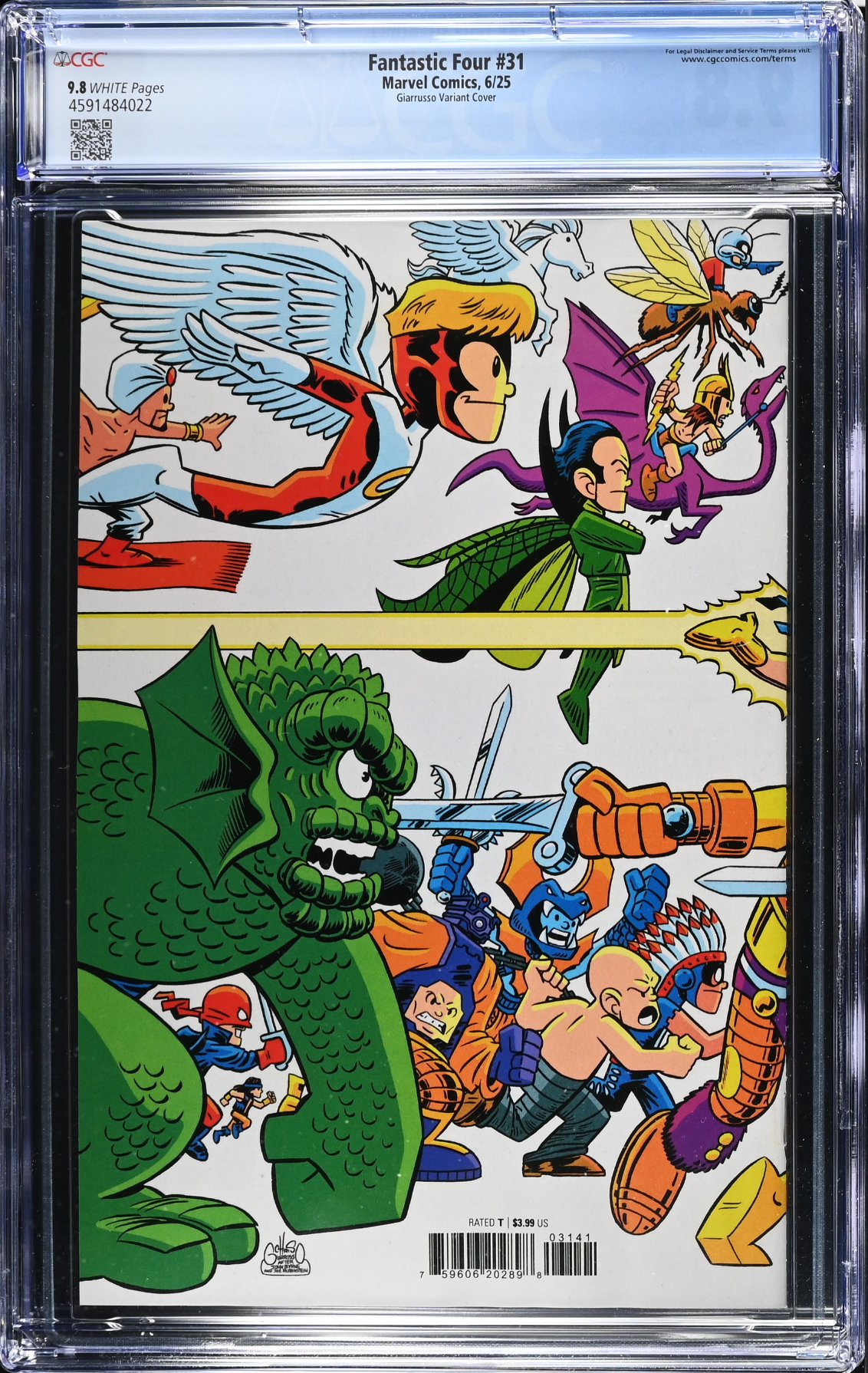 Fantastic Four #31 Giarrusso Variant CGC 9.8
