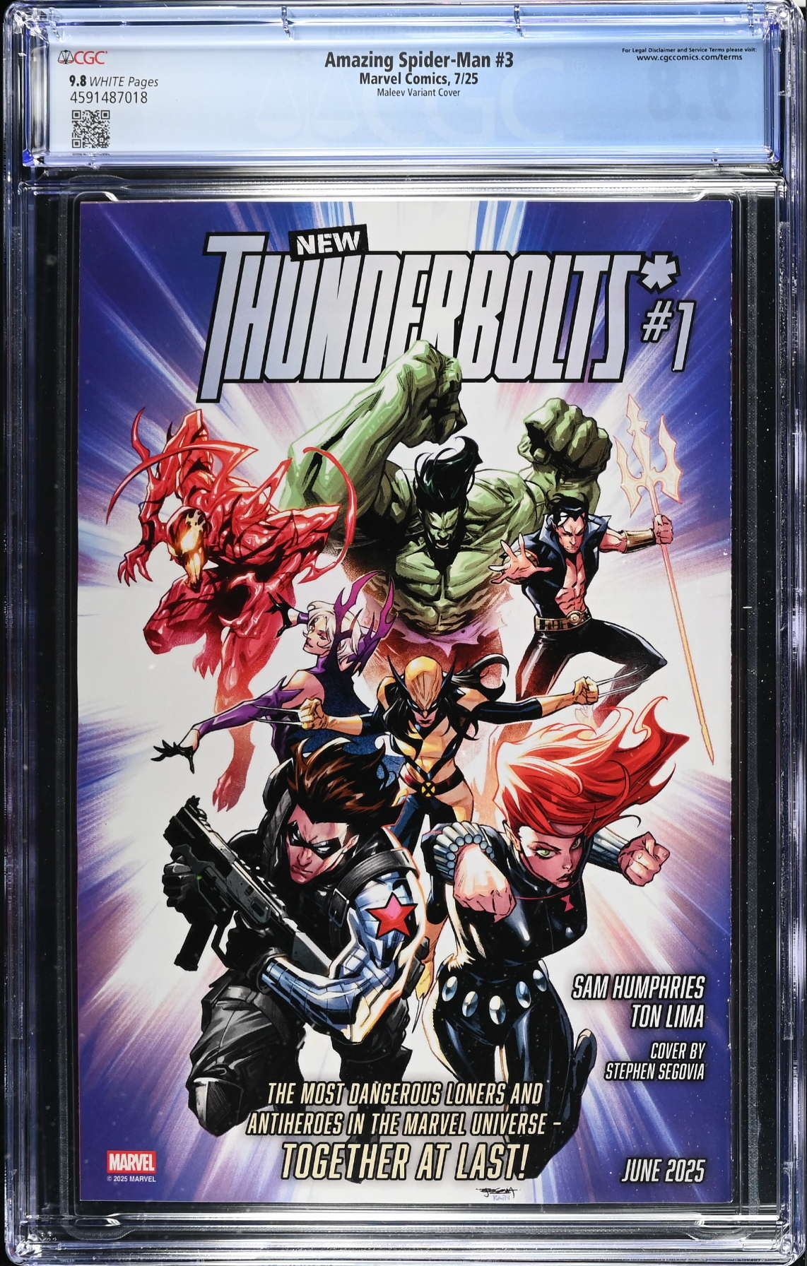 Amazing Spider-Man #3 Maleev Variant CGC 9.8