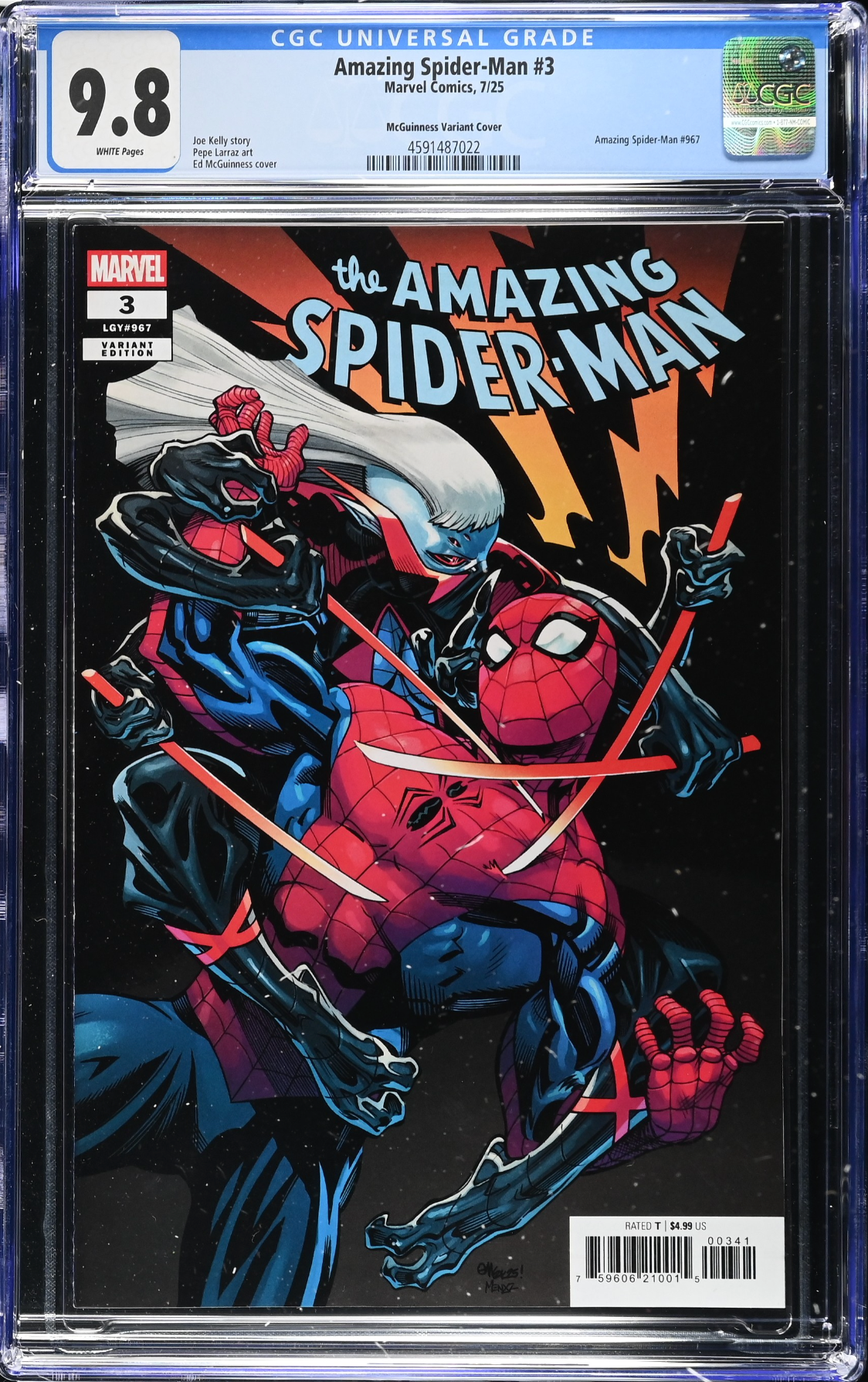 Amazing Spider-Man #3 McGuinness Variant CGC 9.8