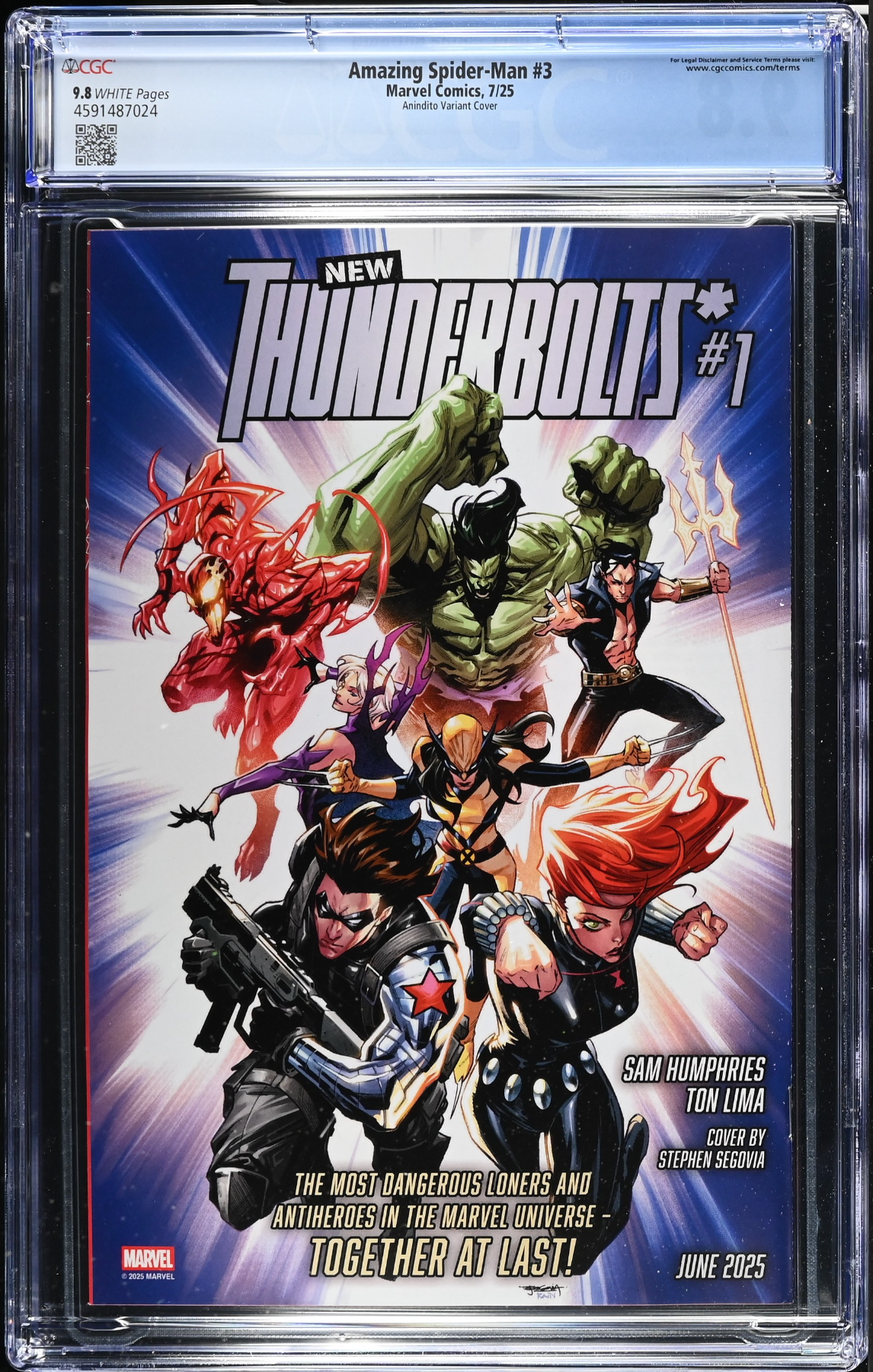 Amazing Spider-Man #3 Anindito 1:25 Retailer Incentive Variant CGC 9.8