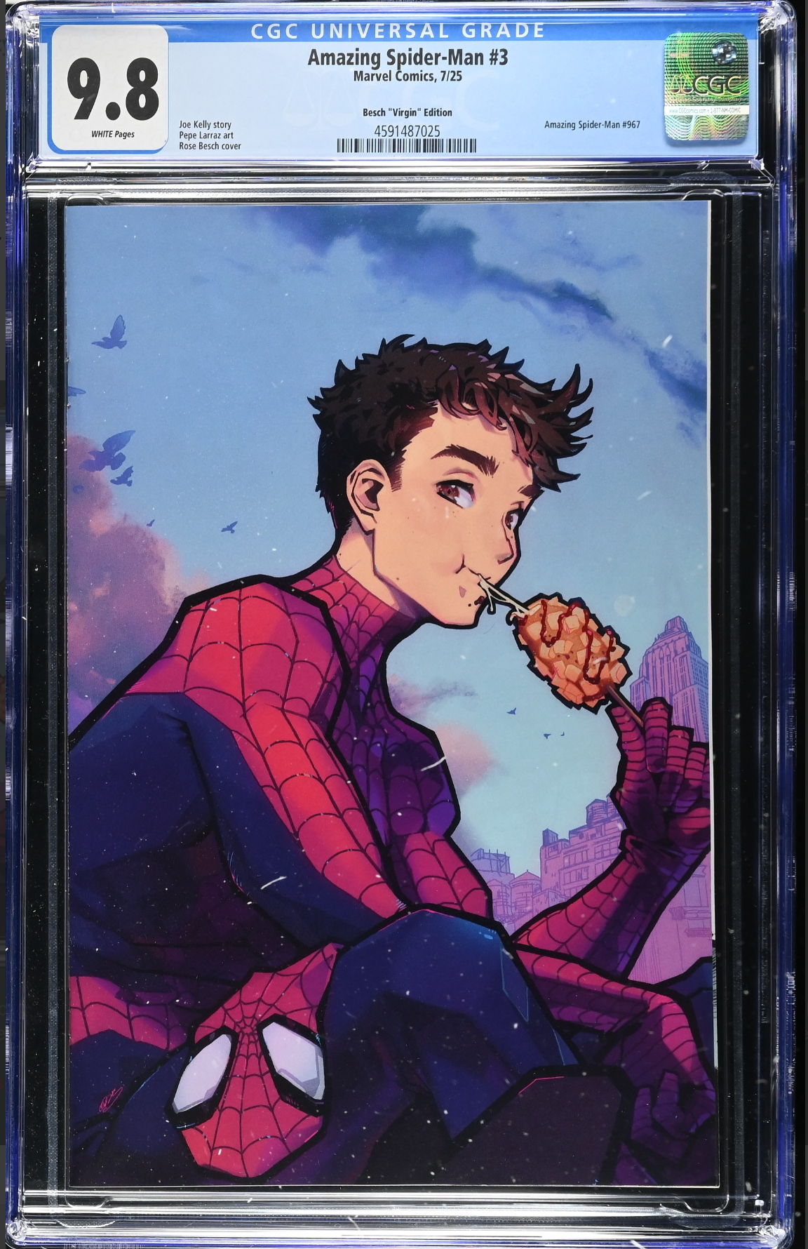Amazing Spider-Man #3 Besch 1:100 Virgin Retailer Incentive Variant CGC 9.8