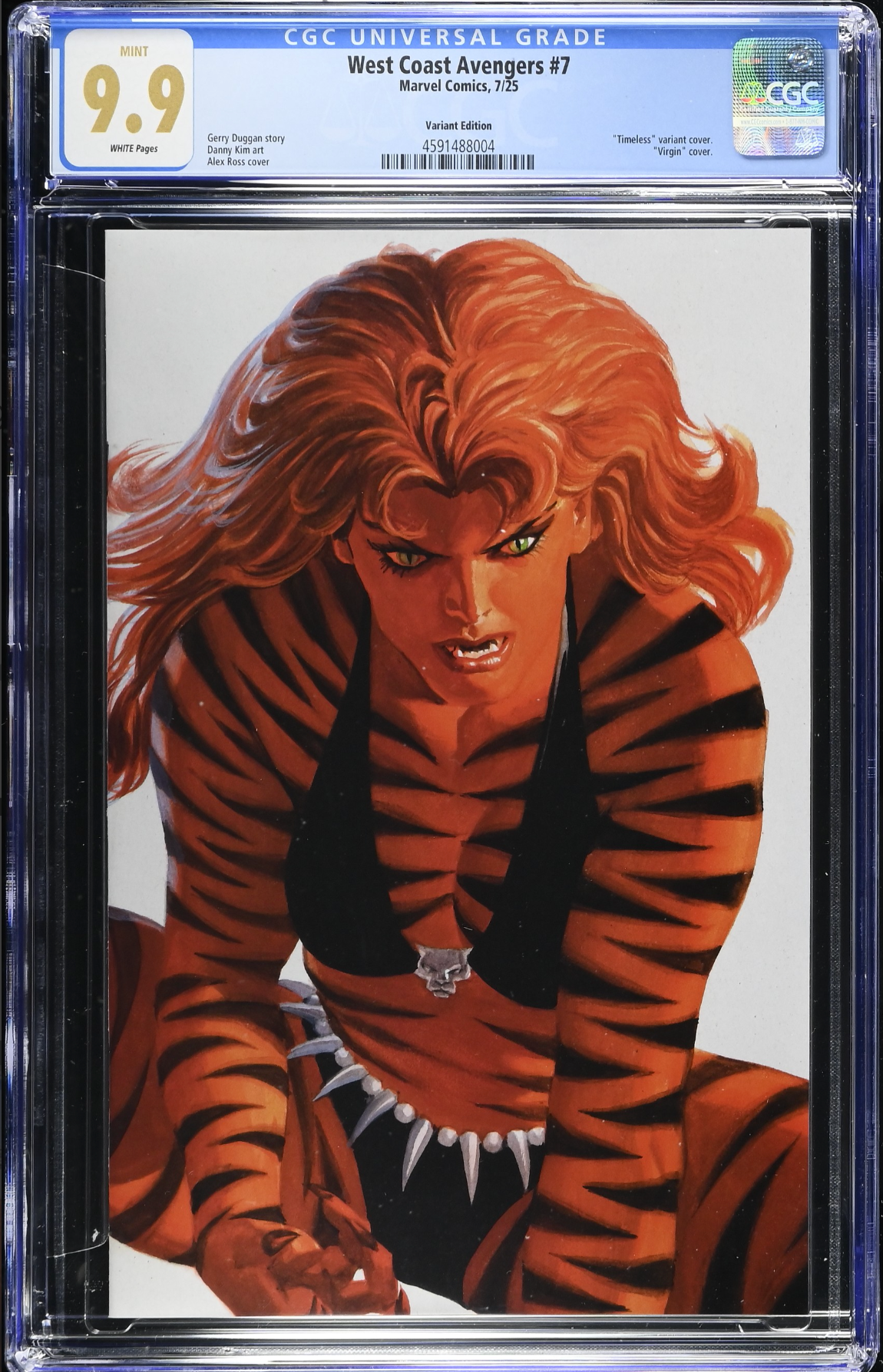 West Coast Avengers #7 Alex Ross Variant CGC 9.9