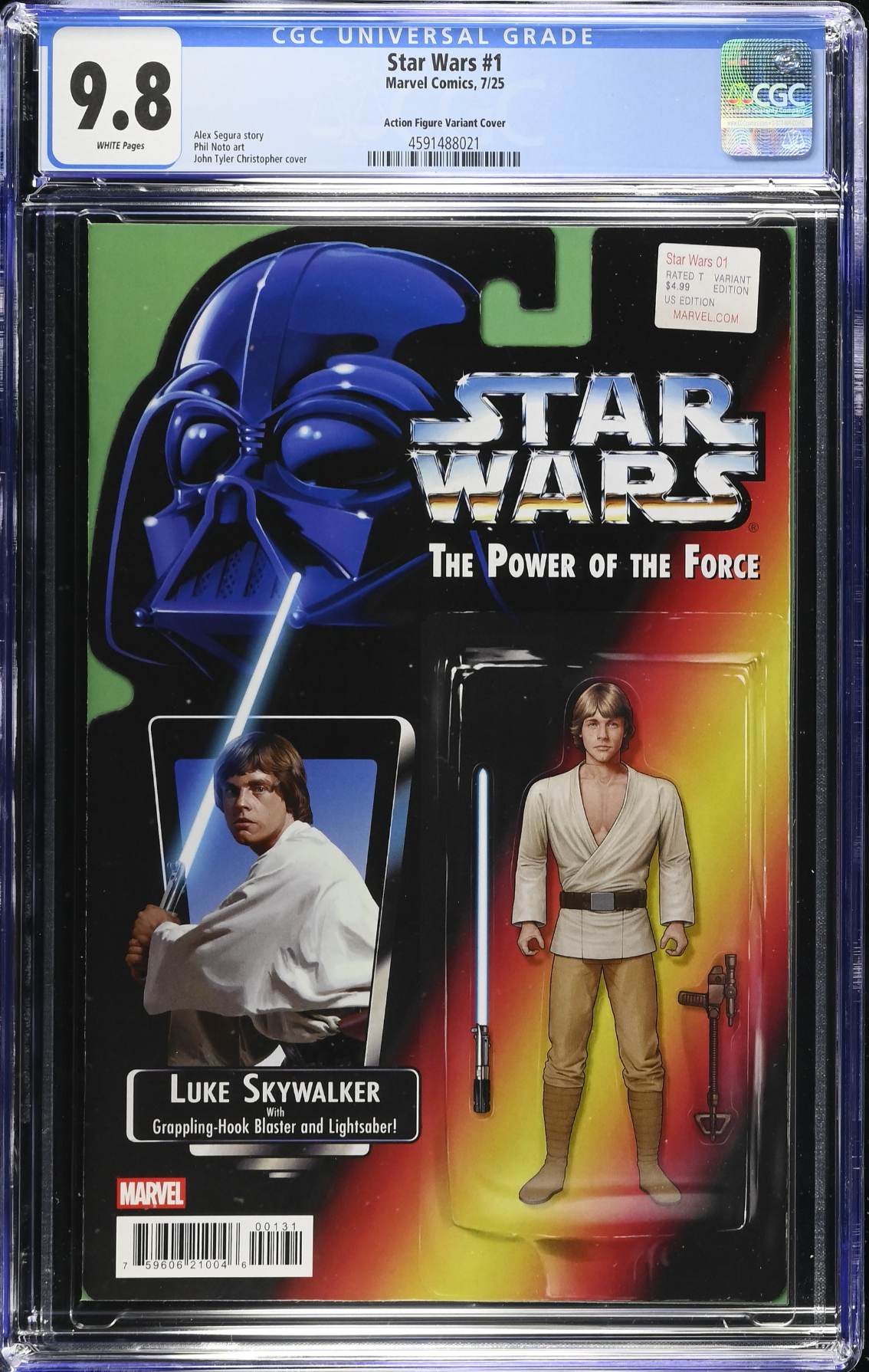 Star Wars #1 Action Figure Variant CGC 9.8