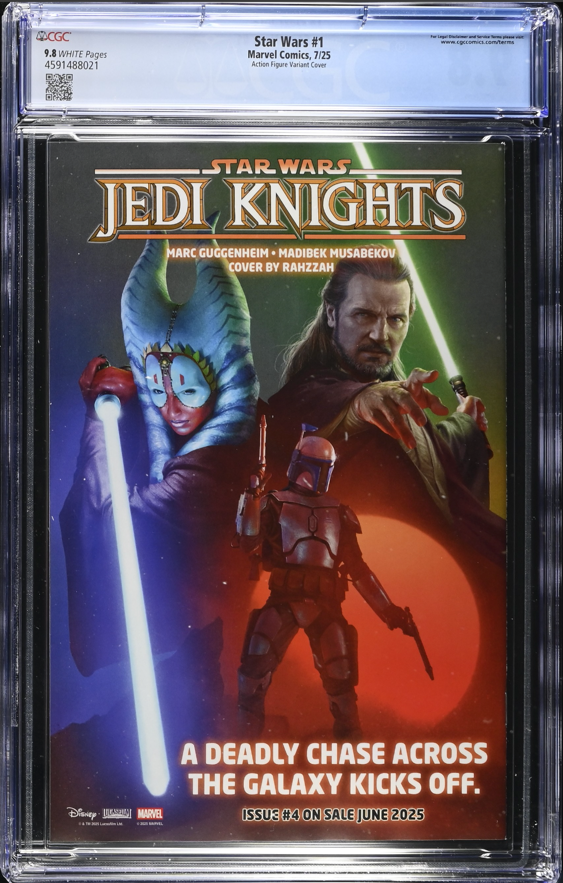 Star Wars #1 Action Figure Variant CGC 9.8