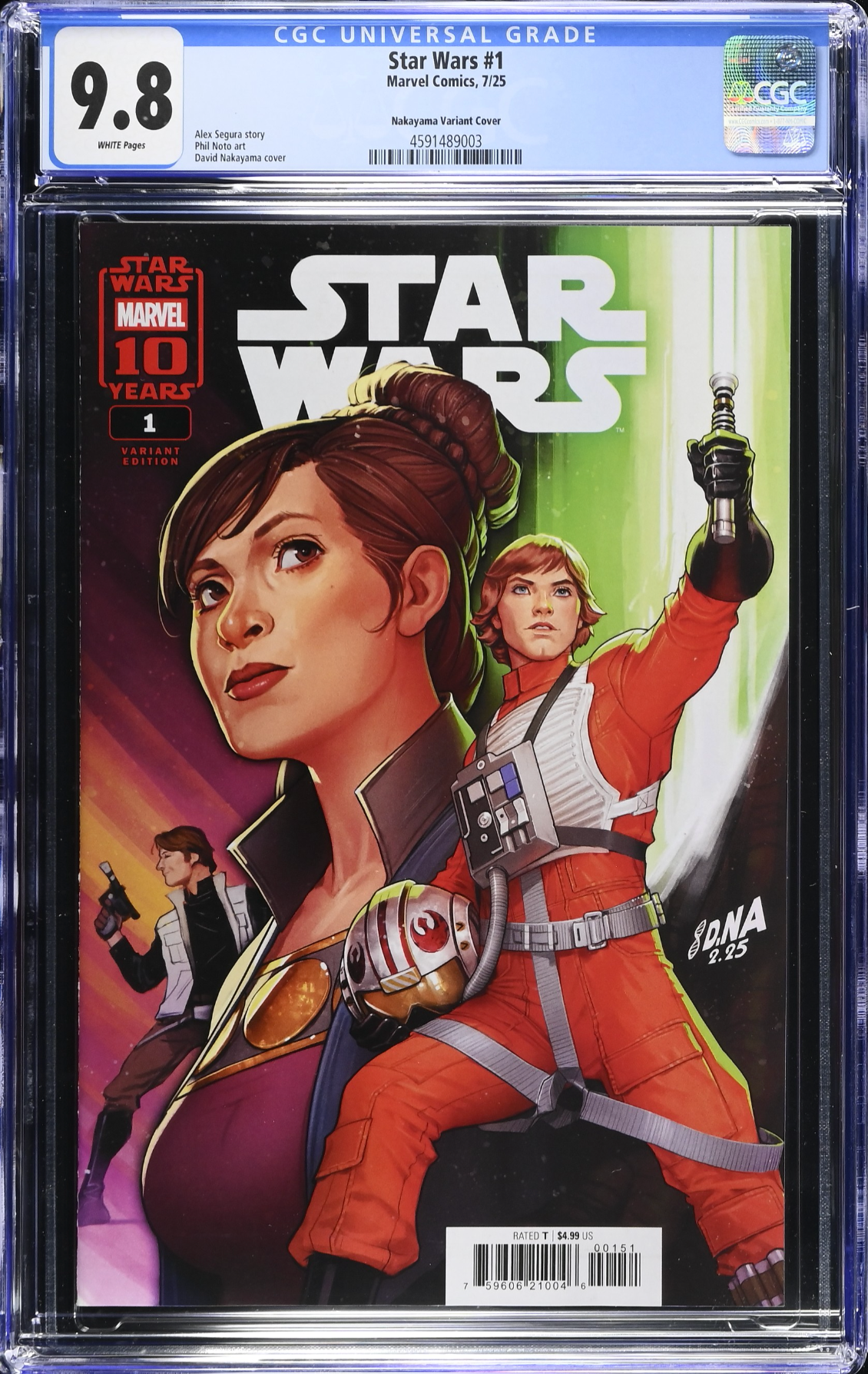 Star Wars #1 Nakayama Variant CGC 9.8