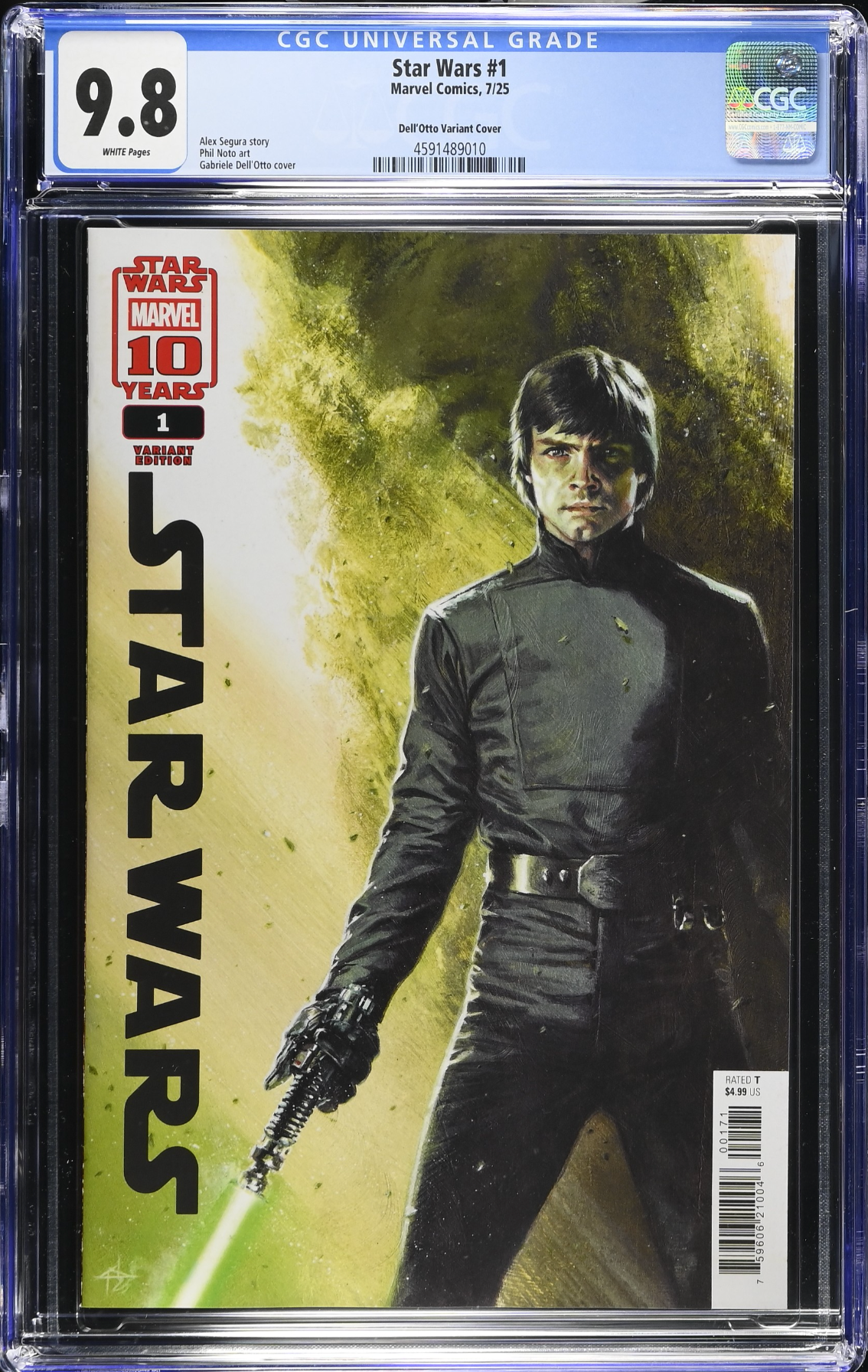 Star Wars #1 Dell'Otto Variant CGC 9.8