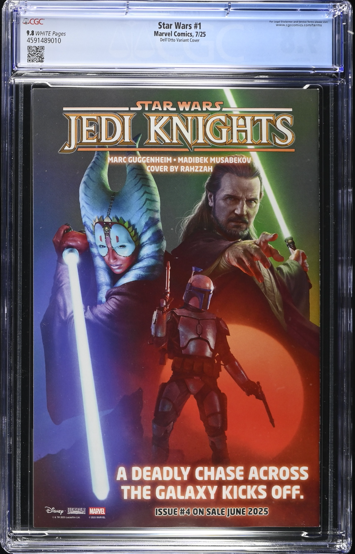 Star Wars #1 Dell'Otto Variant CGC 9.8