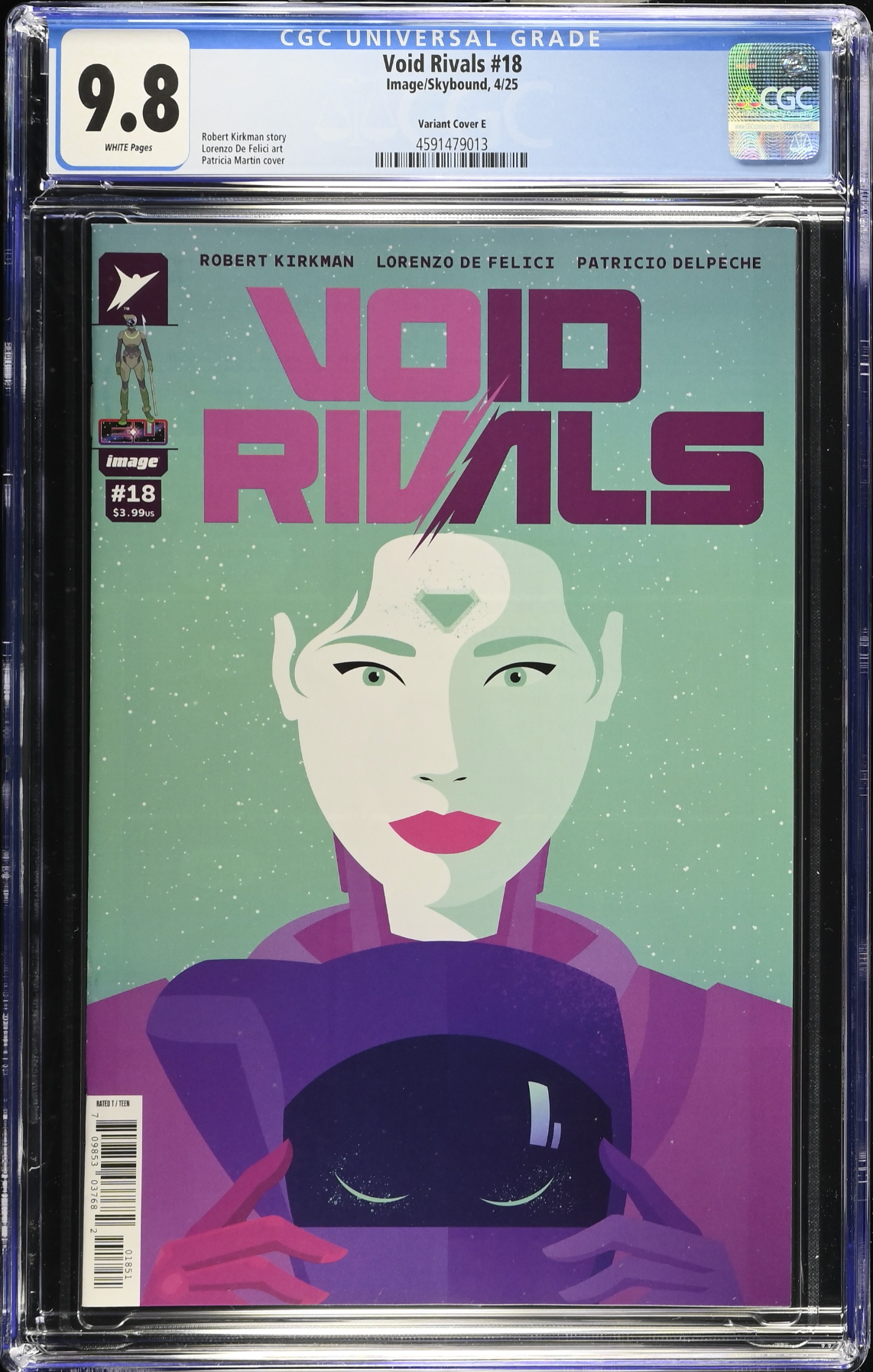 Void Rivals #18 Martin 1:50 Retailer Incentive Variant CGC 9.8