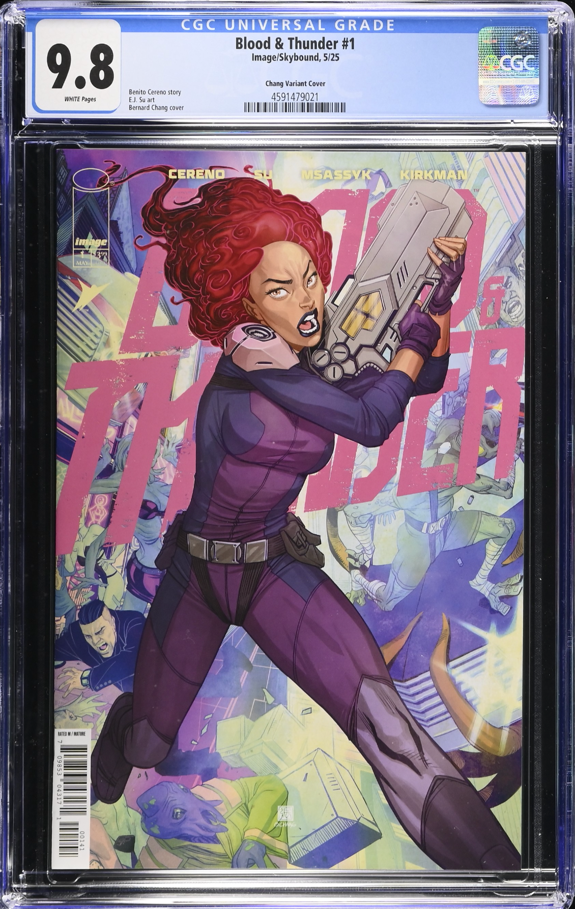 Blood & Thunder #1 Chang 1:25 Retailer Incentive Variant CGC 9.8