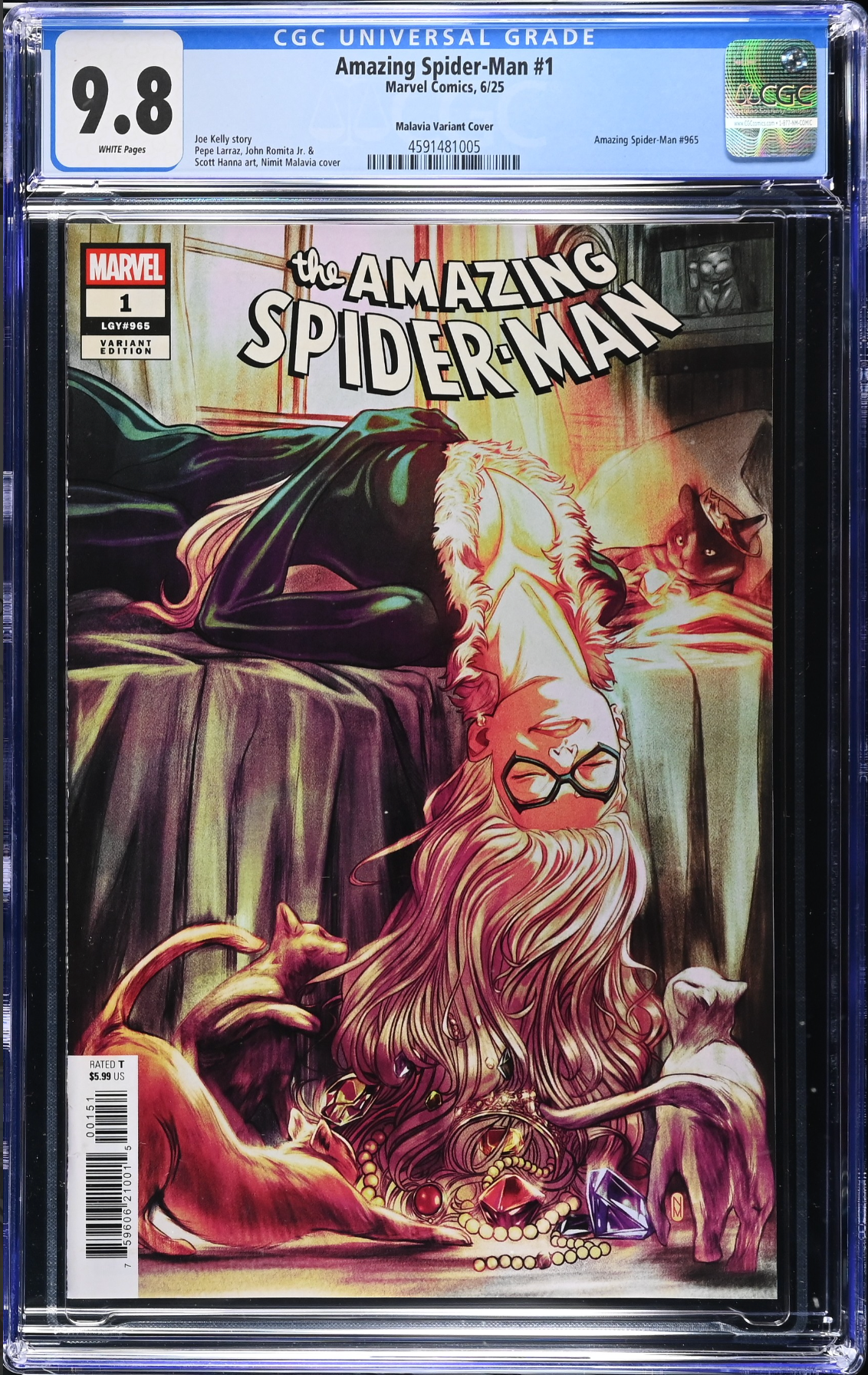 Amazing Spider-Man #1 Malavia Variant CGC 9.8