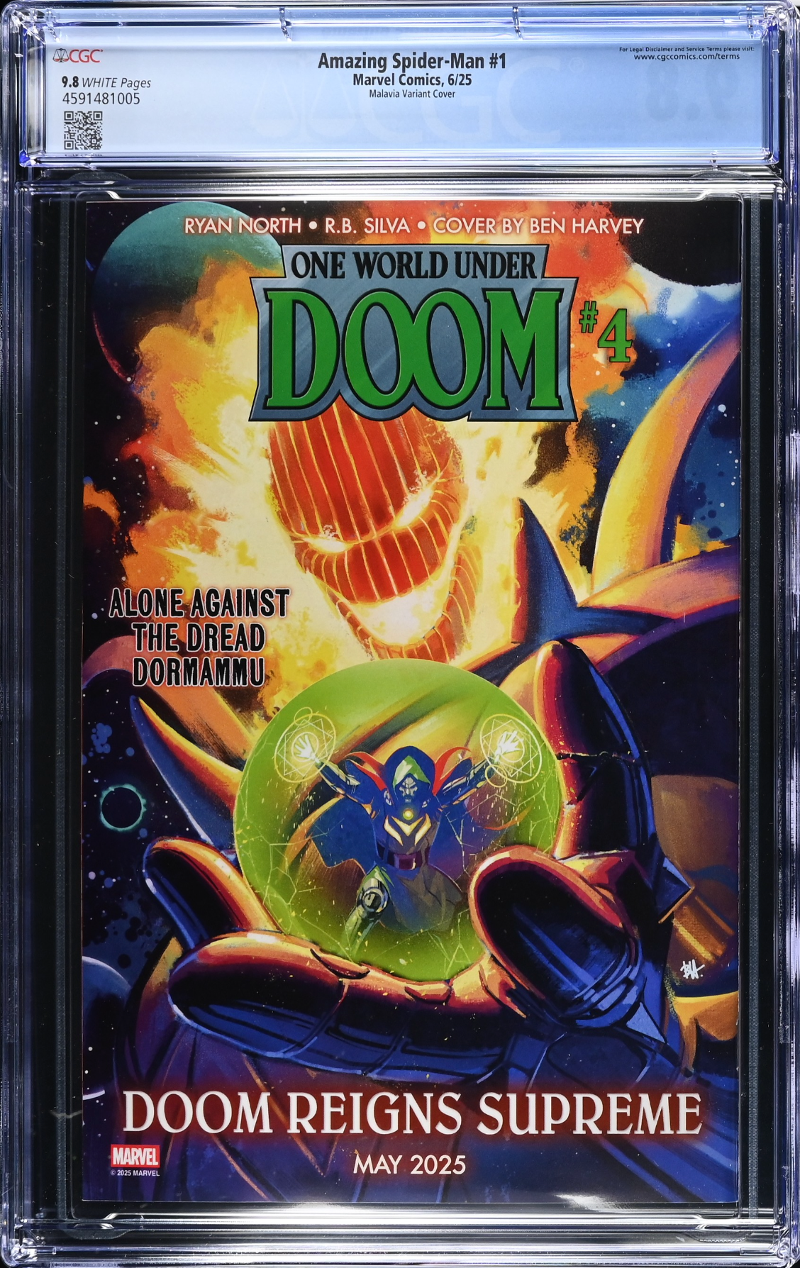 Amazing Spider-Man #1 Malavia Variant CGC 9.8