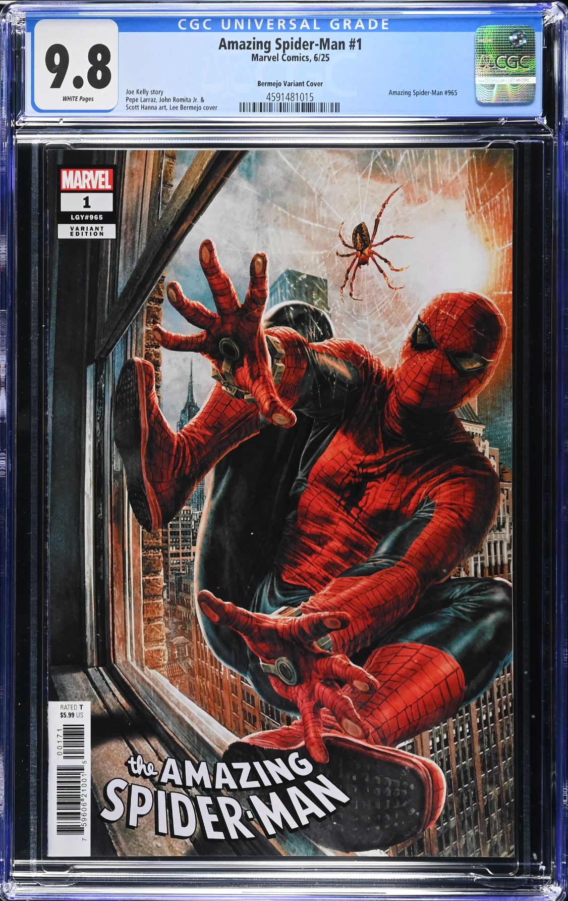 Amazing Spider-Man #1 Bermejo Variant CGC 9.8