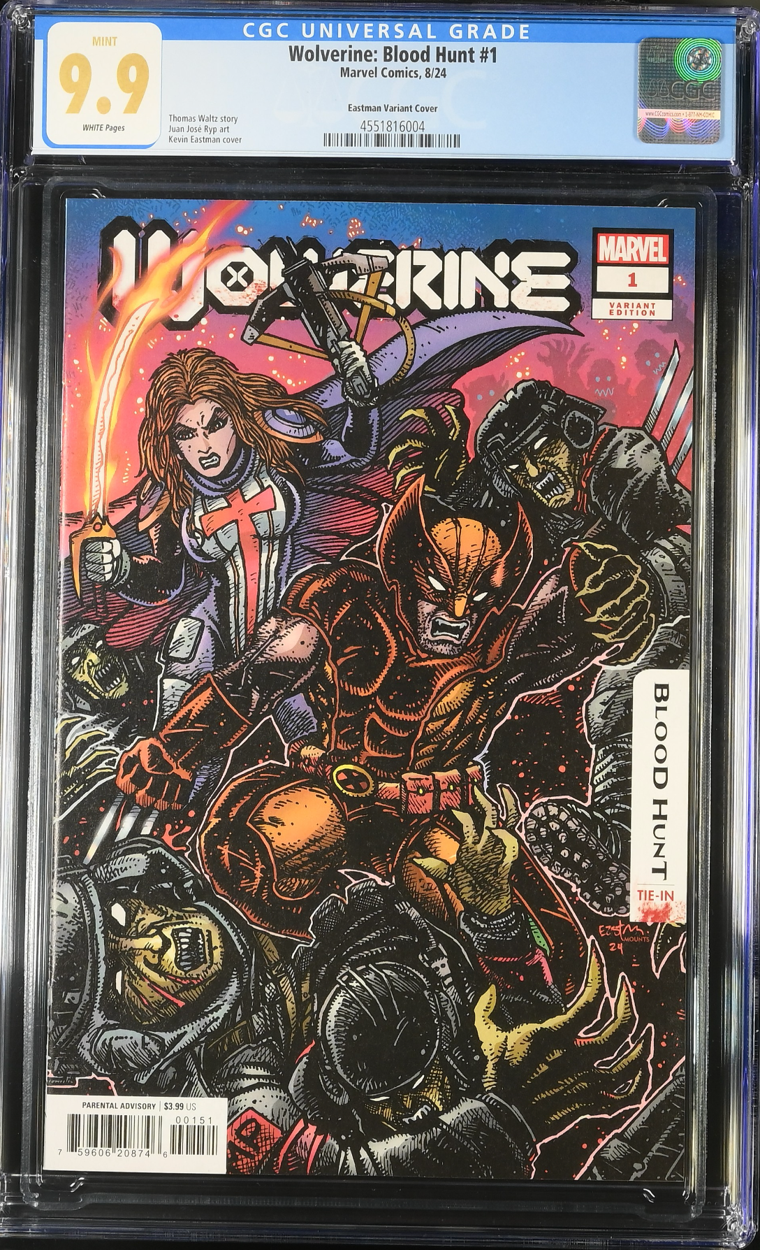 Wolverine: Blood Hunt #1 Eastman Variant CGC 9.9