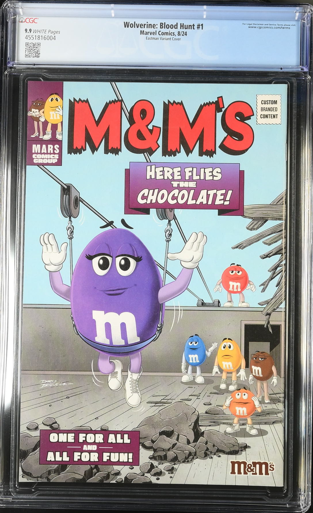 Wolverine: Blood Hunt #1 Eastman Variant CGC 9.9