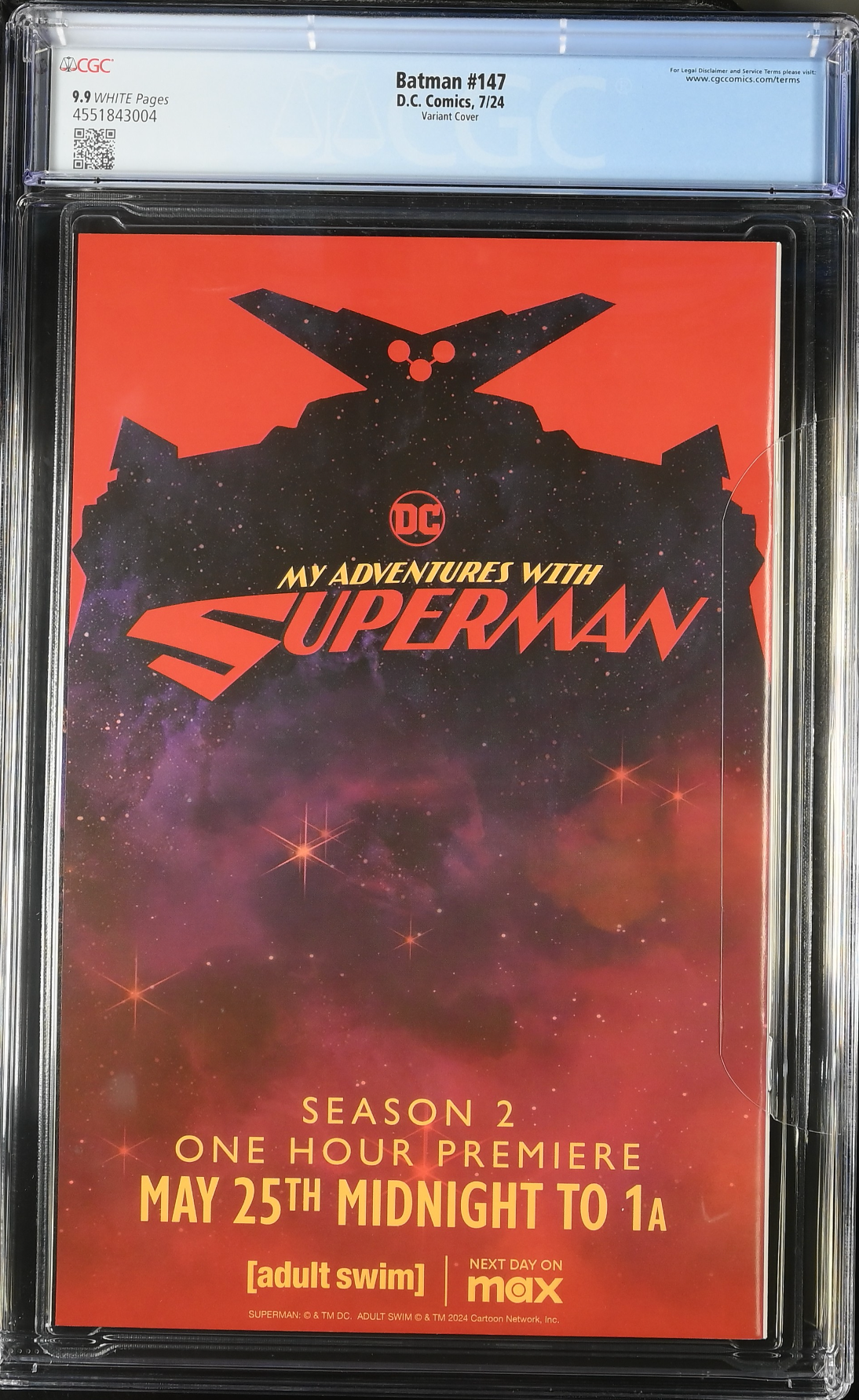 Batman #147 Jimenez Variant CGC 9.9