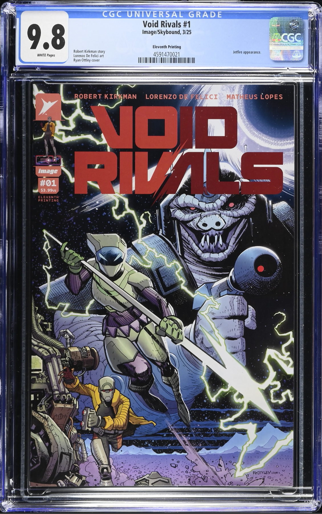 Void Rivals #1 Eleventh Printing CGC 9.8