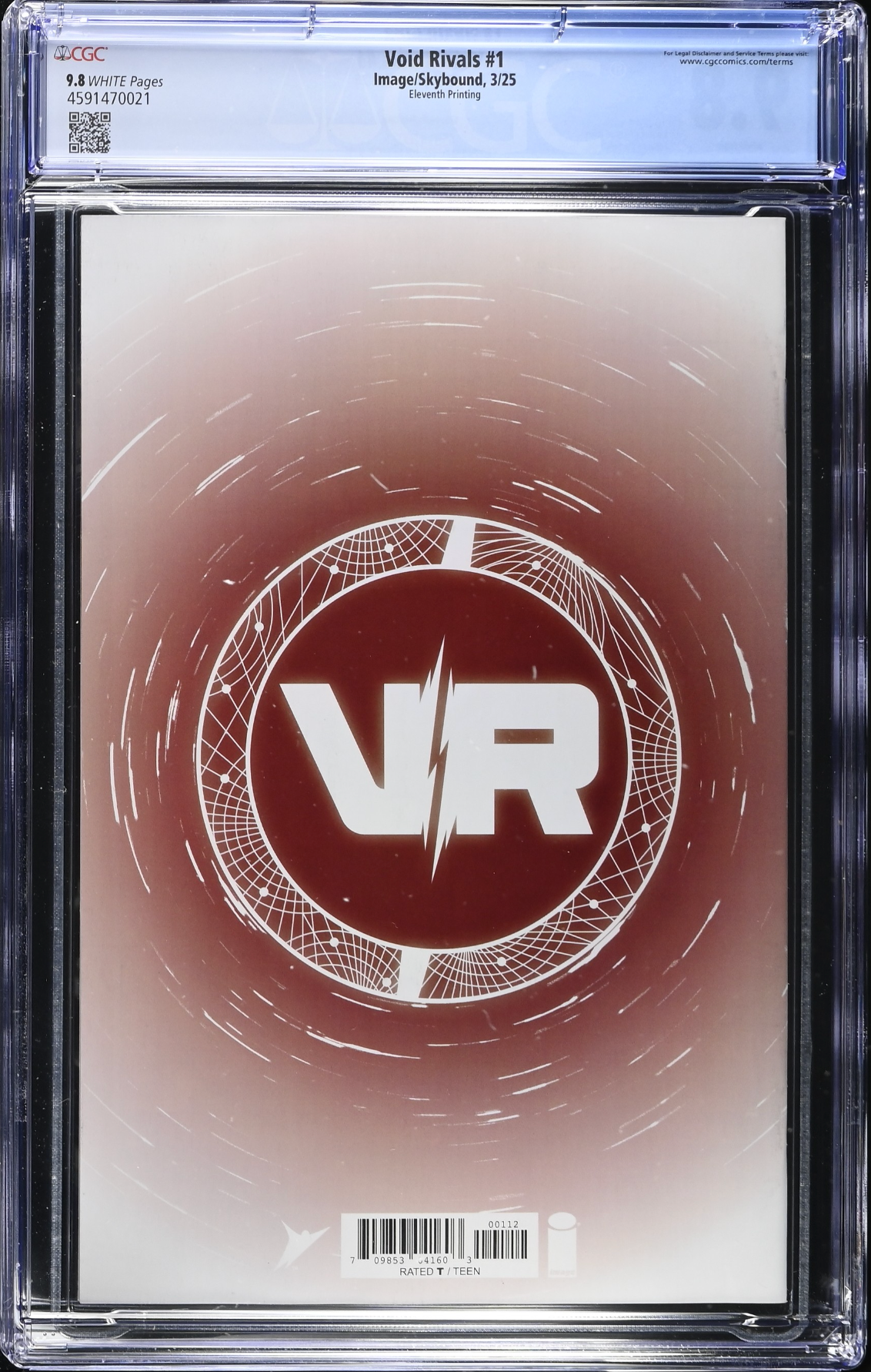 Void Rivals #1 Eleventh Printing CGC 9.8