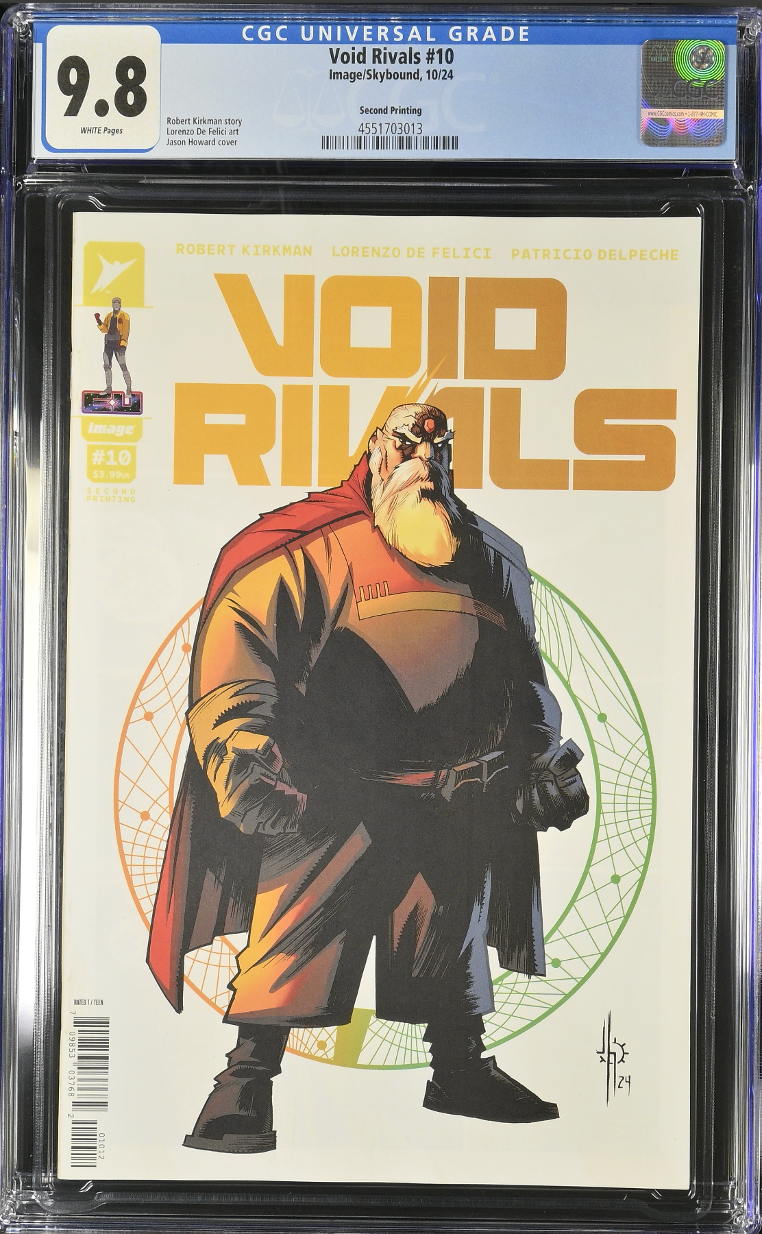 Void Rivals #10 Second Printing CGC 9.8