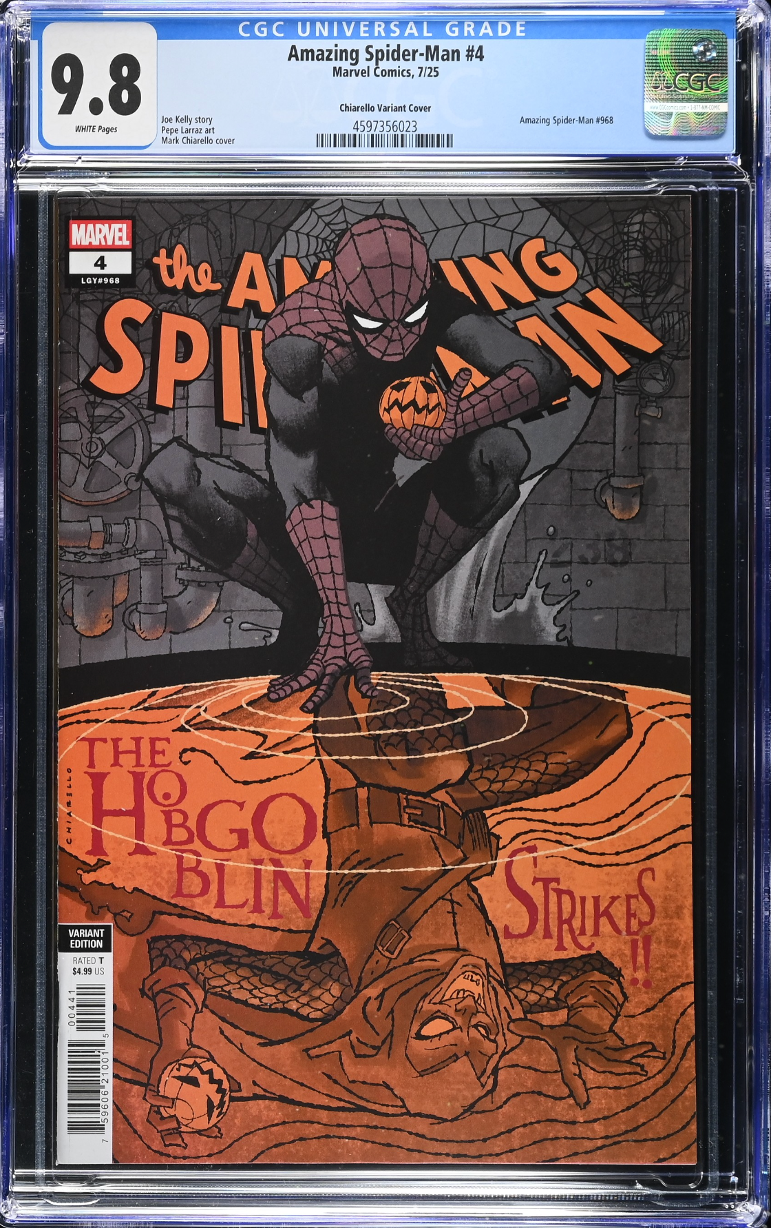 Amazing Spider-Man #4 Chiarello Variant CGC 9.8