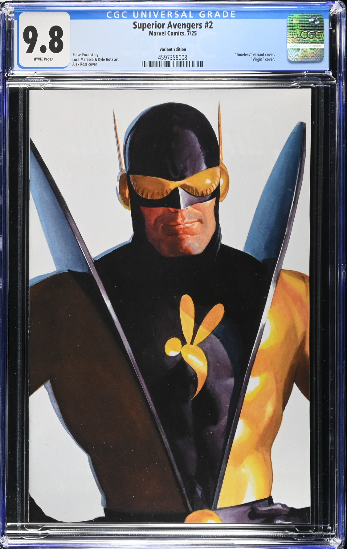 Superior Avengers #2 Ross Timeless Variant CGC 9.8