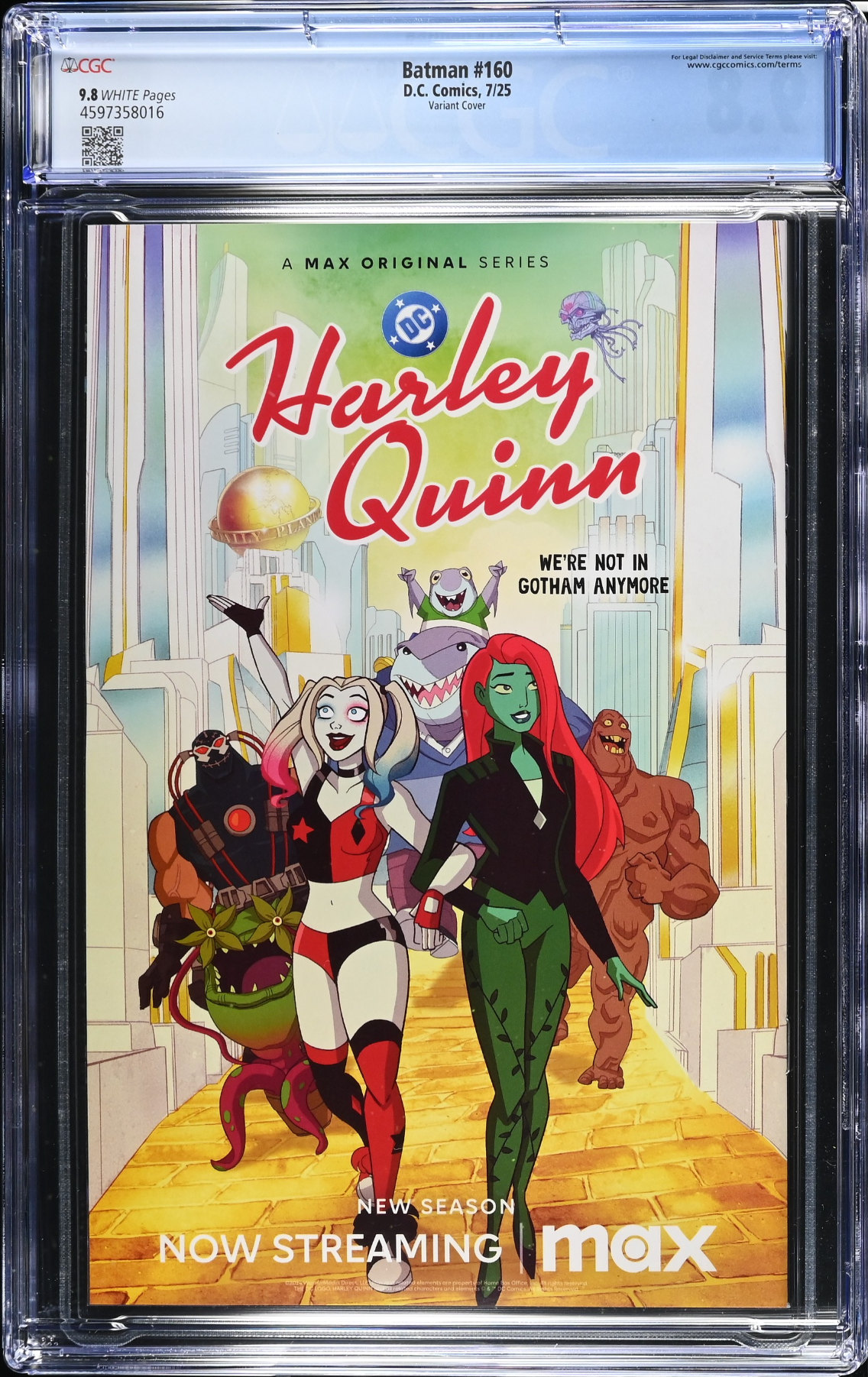 Batman #160 Quitely Variant CGC 9.8