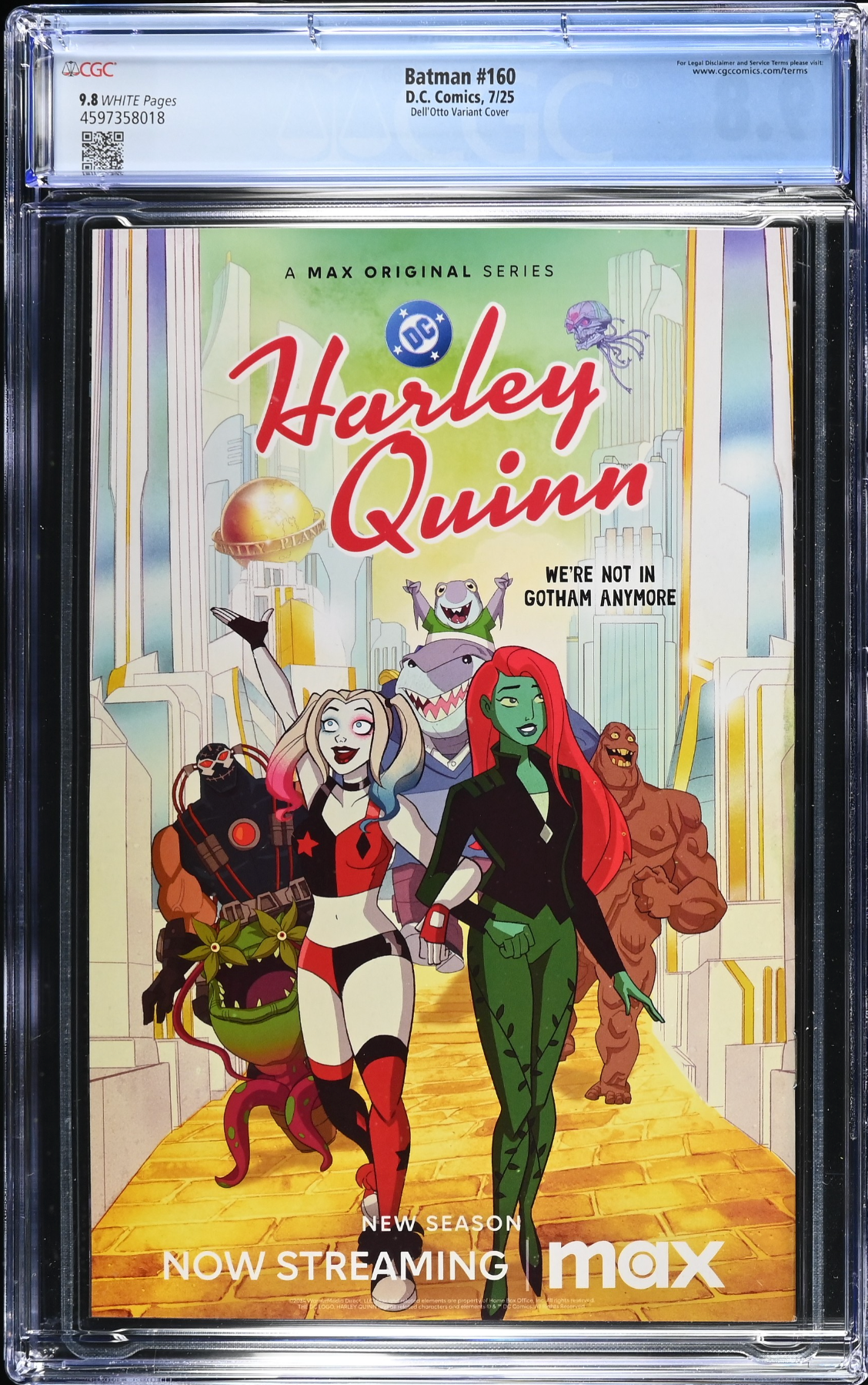 Batman #160 Dell'Otto Variant CGC 9.8