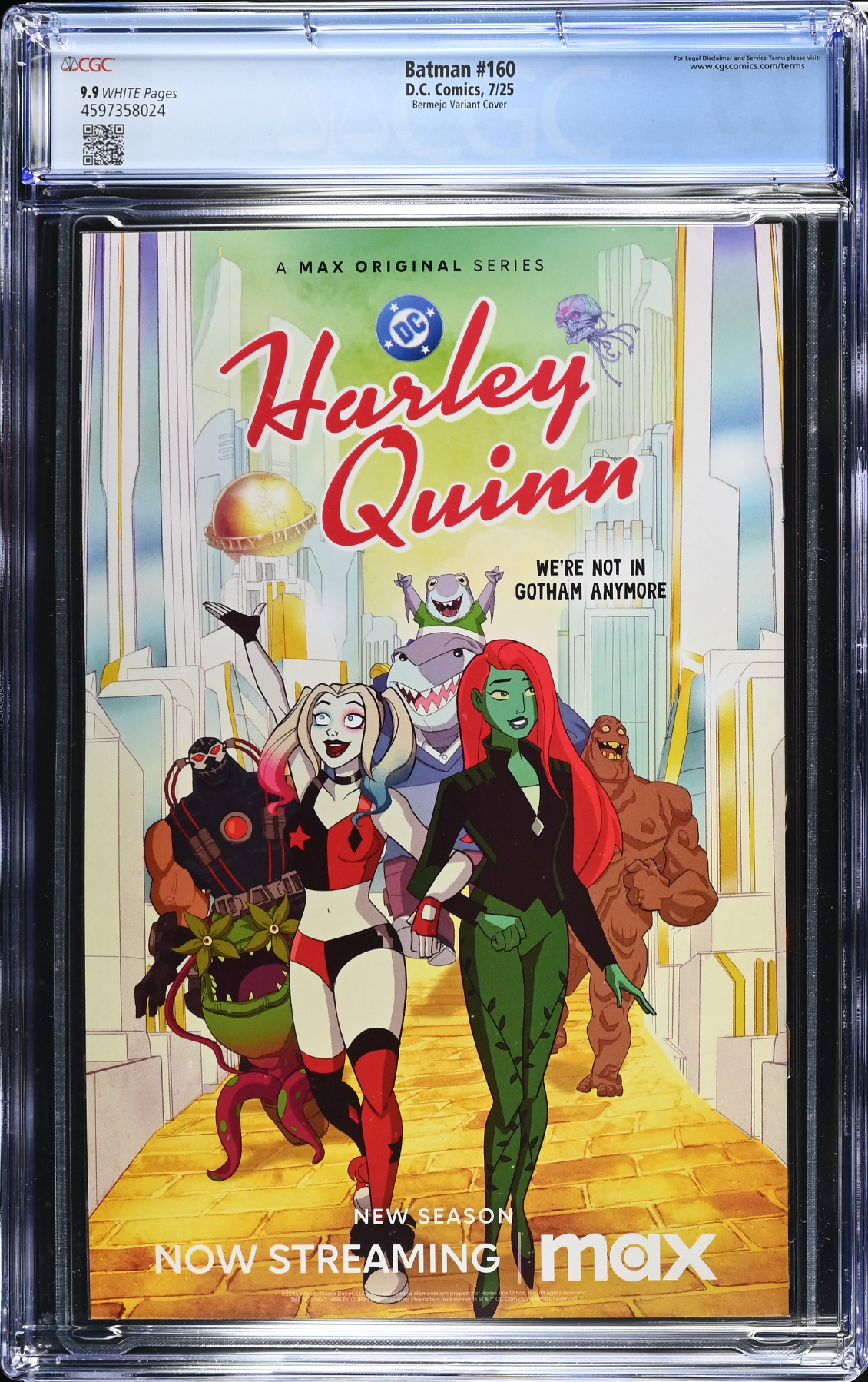 Batman #160 Bermejo Variant CGC 9.9