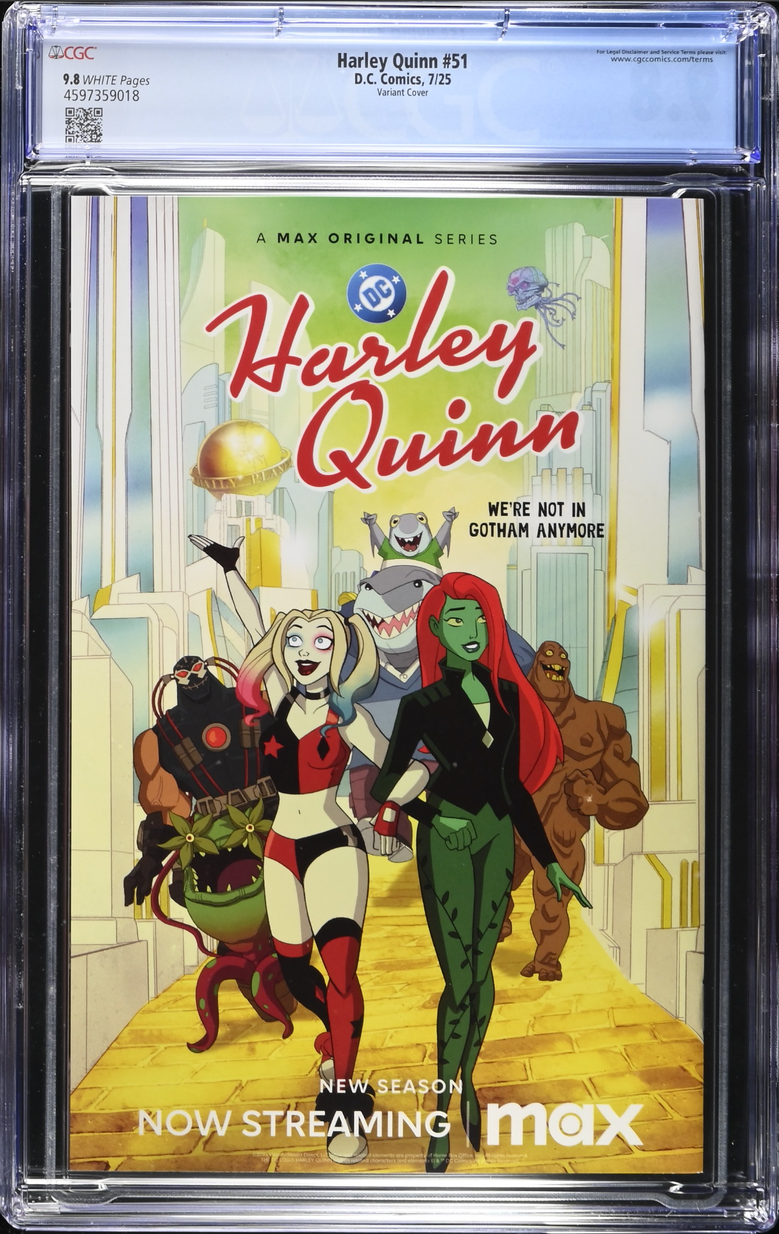 Harley Quinn #51 Nakayama Variant CGC 9.8