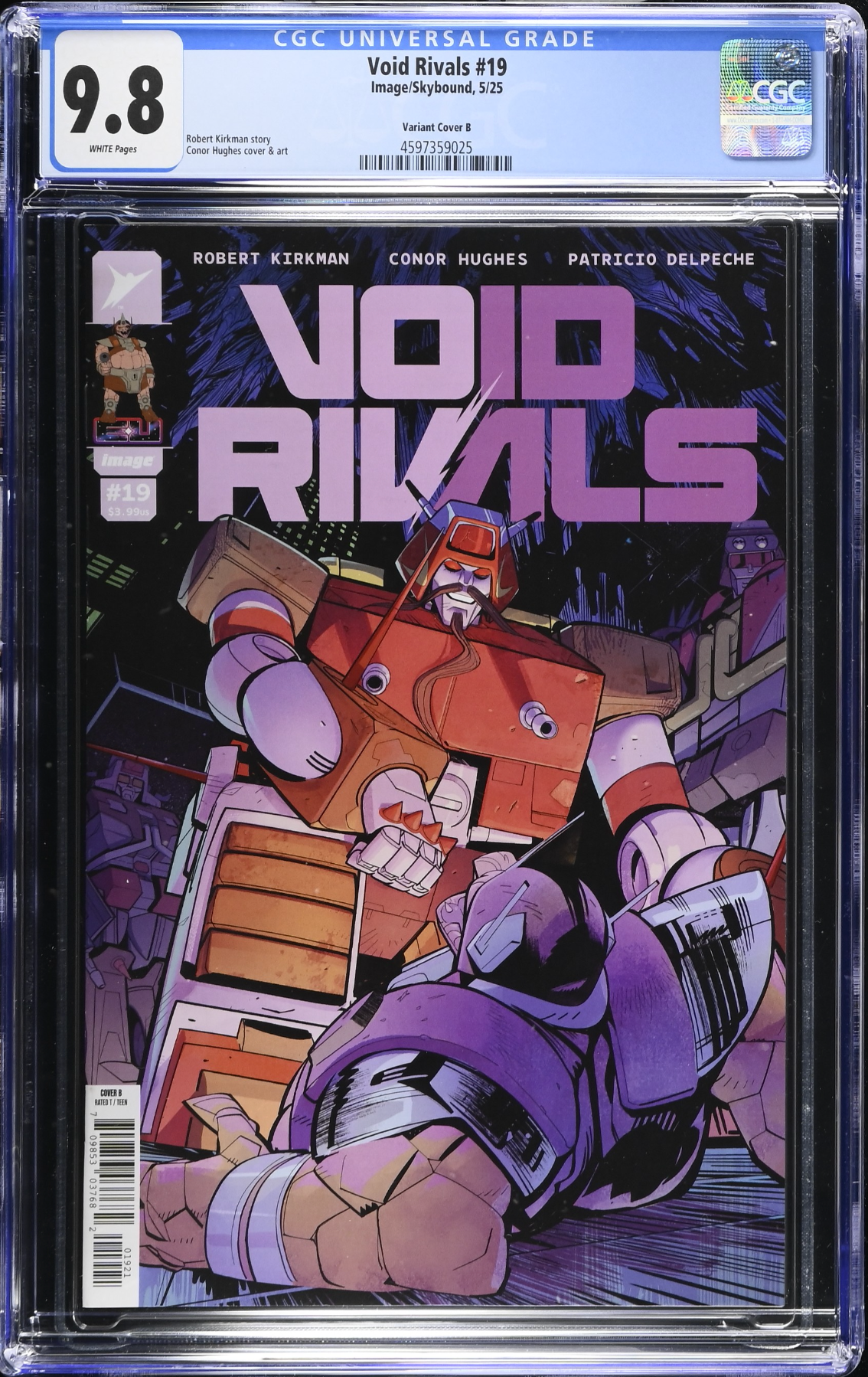 Void Rivals #19 Hughes Variant CGC 9.8