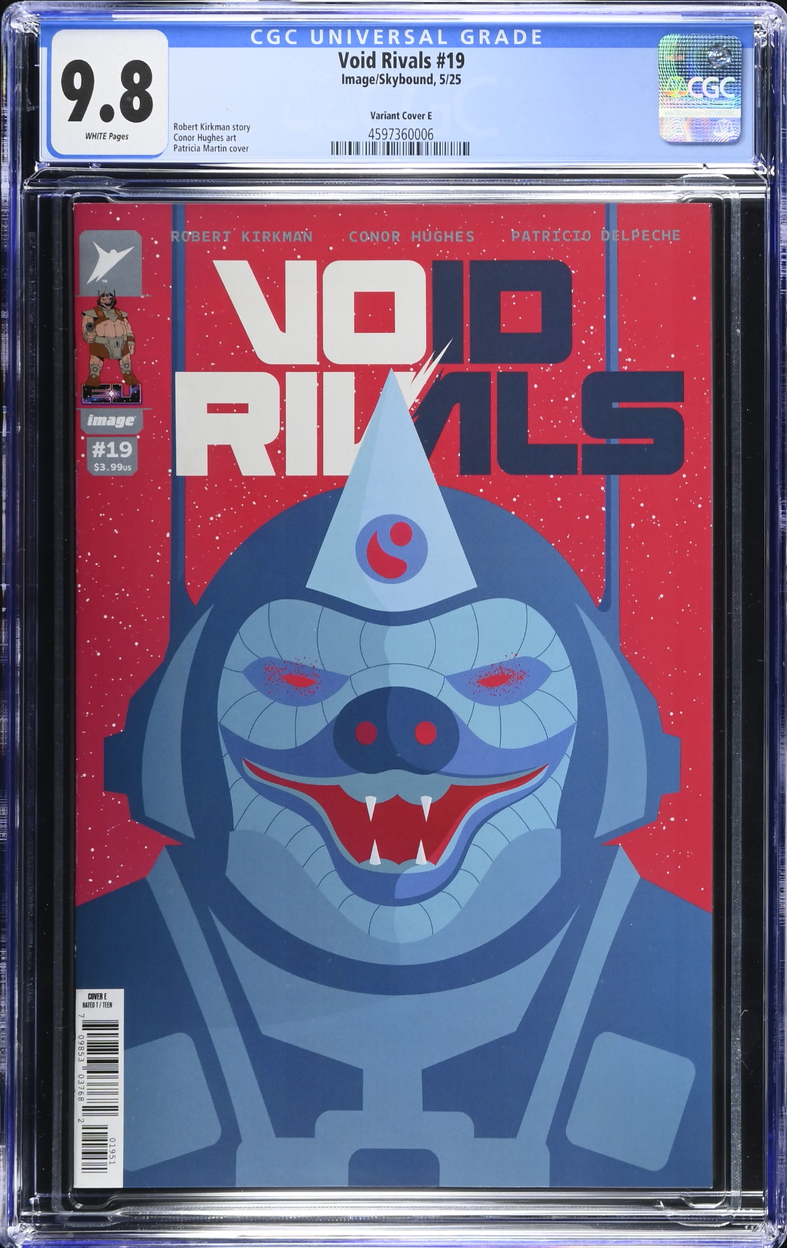 Void Rivals #19 Martin 1:50 Retailer Incentive Variant CGC 9.8