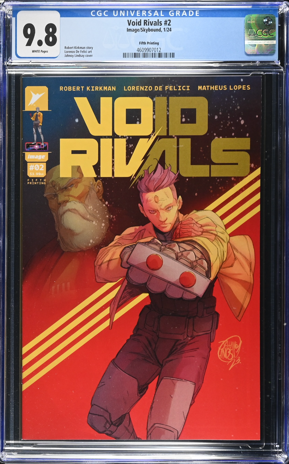 Void Rivals #2 Fifth Printing CGC 9.8