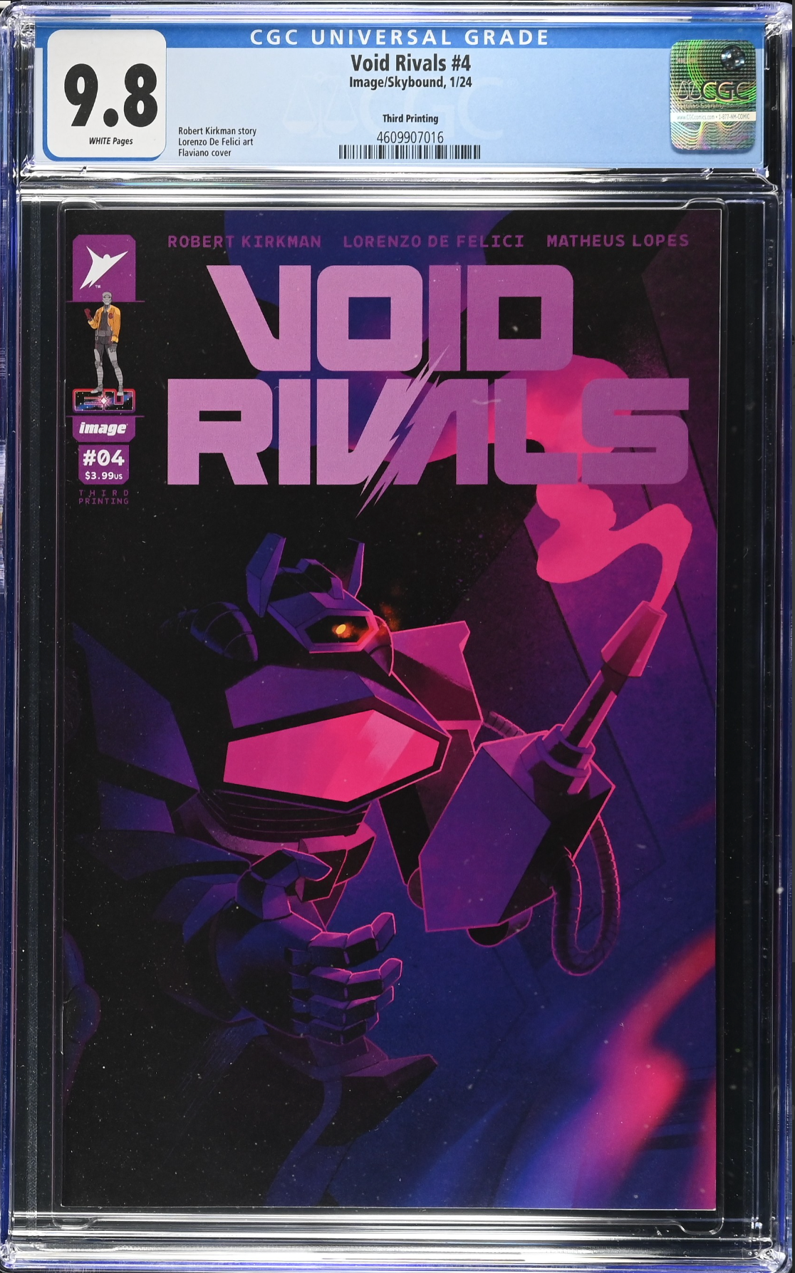 Void Rivals #4 Third Printing CGC 9.8