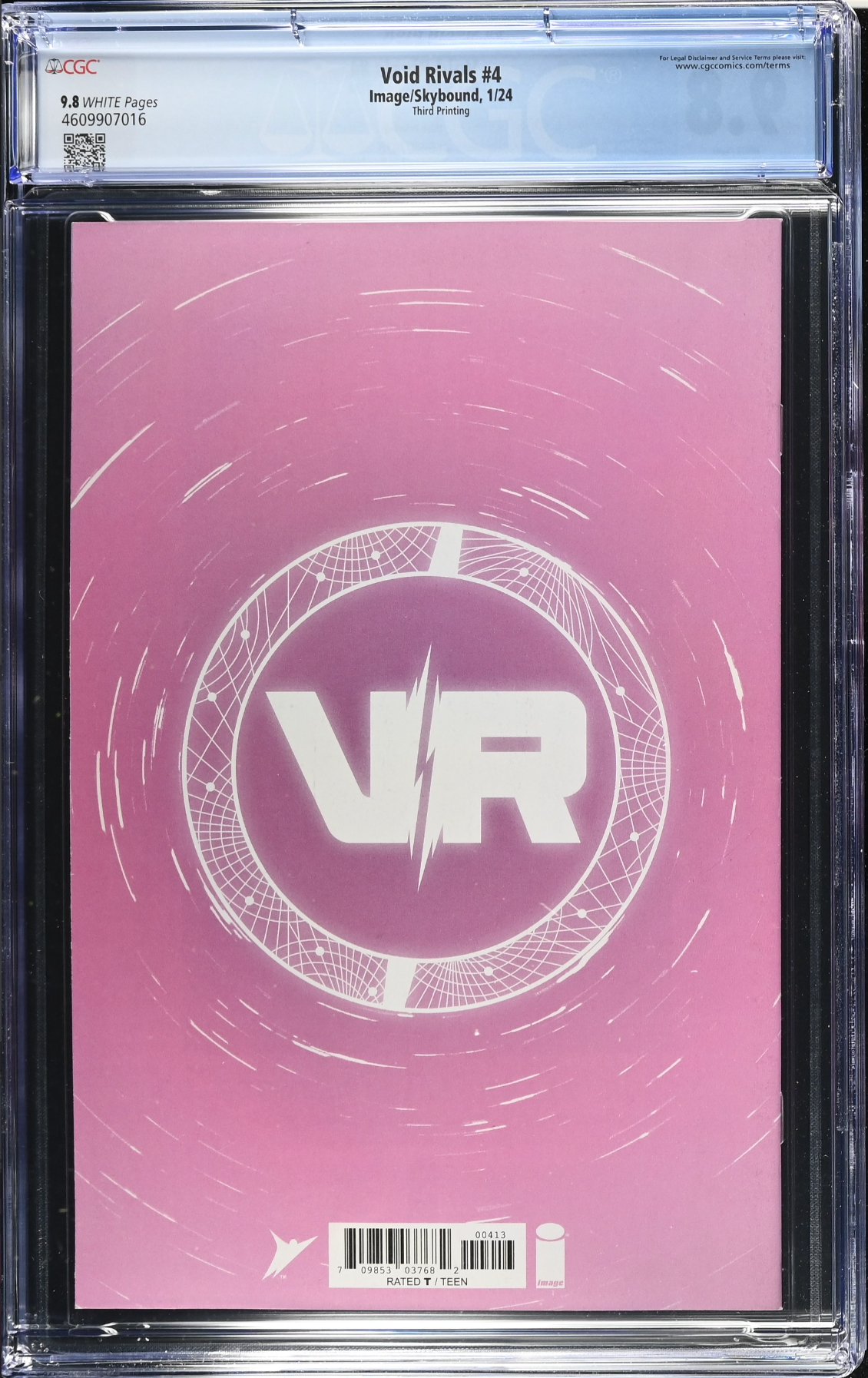 Void Rivals #4 Third Printing CGC 9.8
