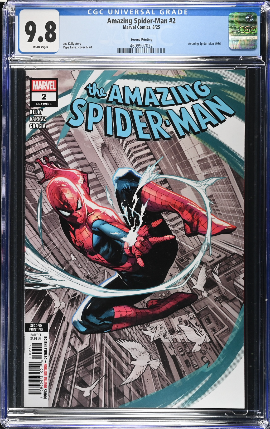 アメコミリーフ Amazing Spider-Man #2 CGC 9.8 Amazing Spider-Man #2 Second Printing CGC 9.8