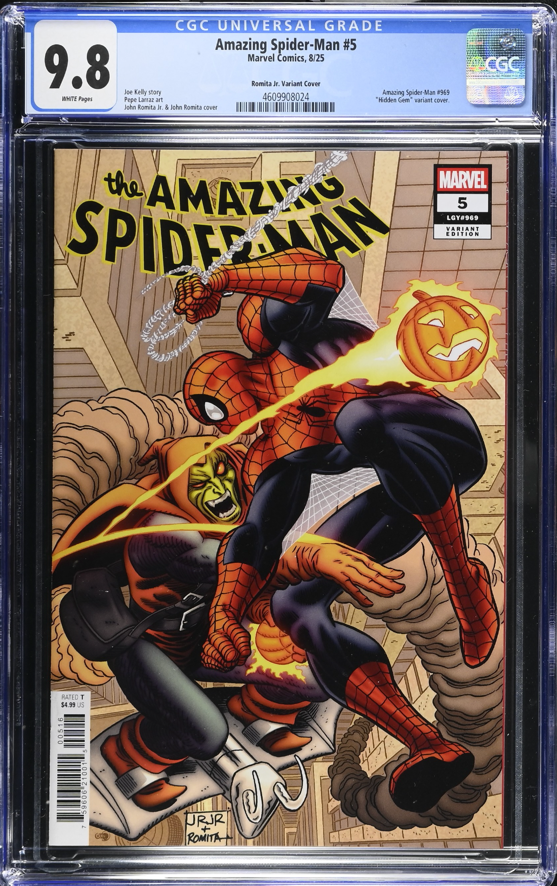 Amazing Spider-Man #5 Romita Jr. 1:50 Retailer Incentive Variant CGC 9.8