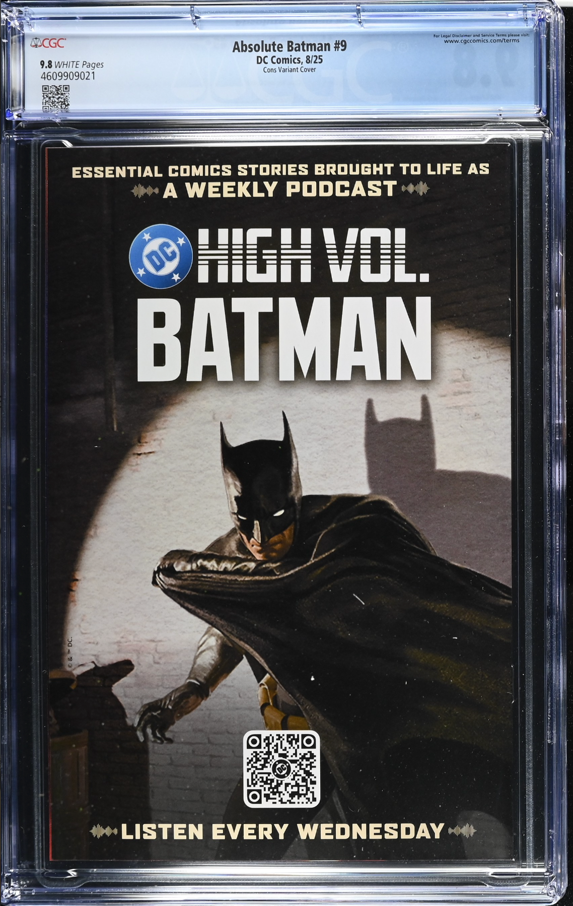 Absolute Batman #9 Cons Variant CGC 9.8