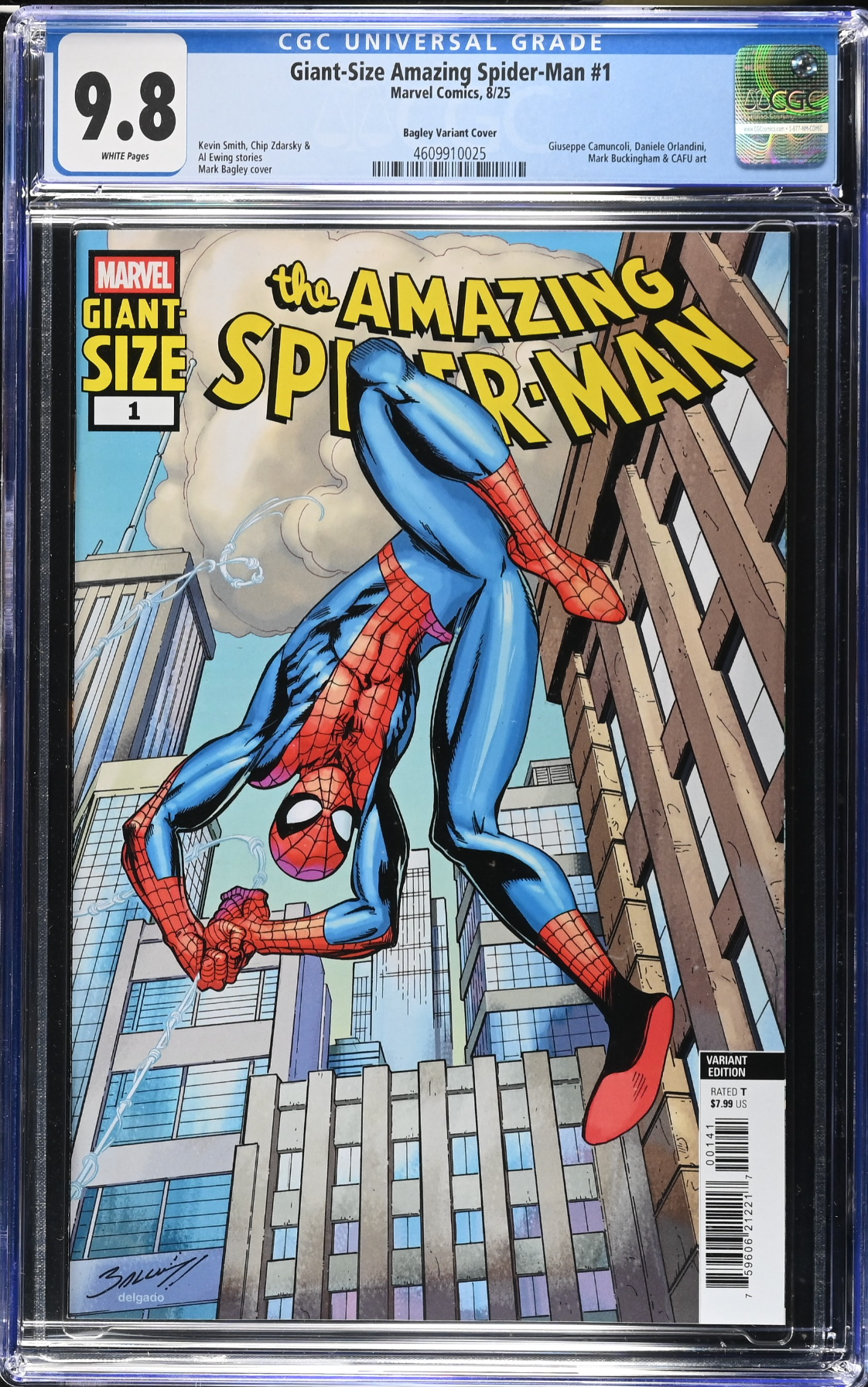 Giant-Size Amazing Spider-Man #1 Bagley Variant CGC 9.8