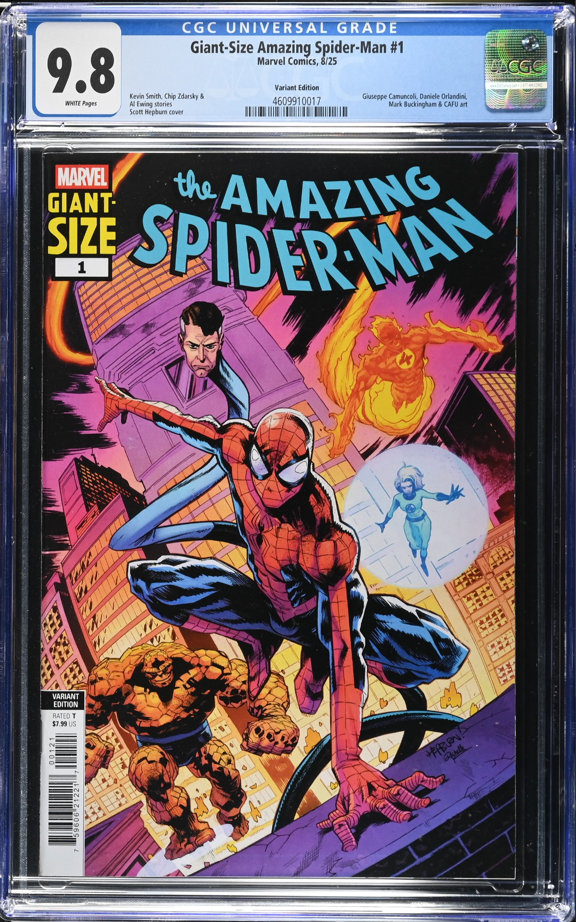 Giant-Size Amazing Spider-Man #1 Hepburn Variant CGC 9.8