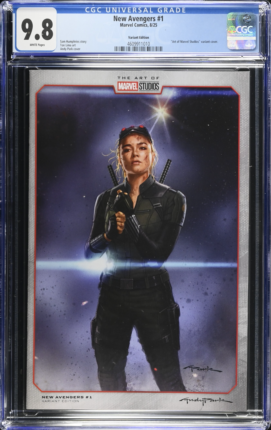 New Avengers #1 Park Variant CGC 9.8