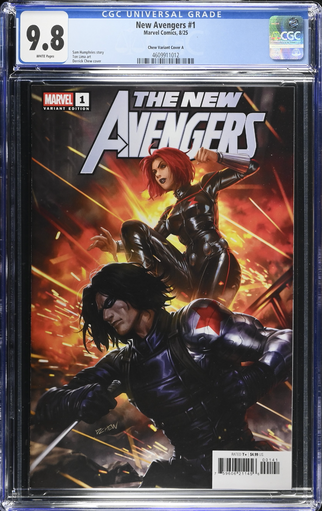 New Avengers #1 Chew Variant A CGC 9.8